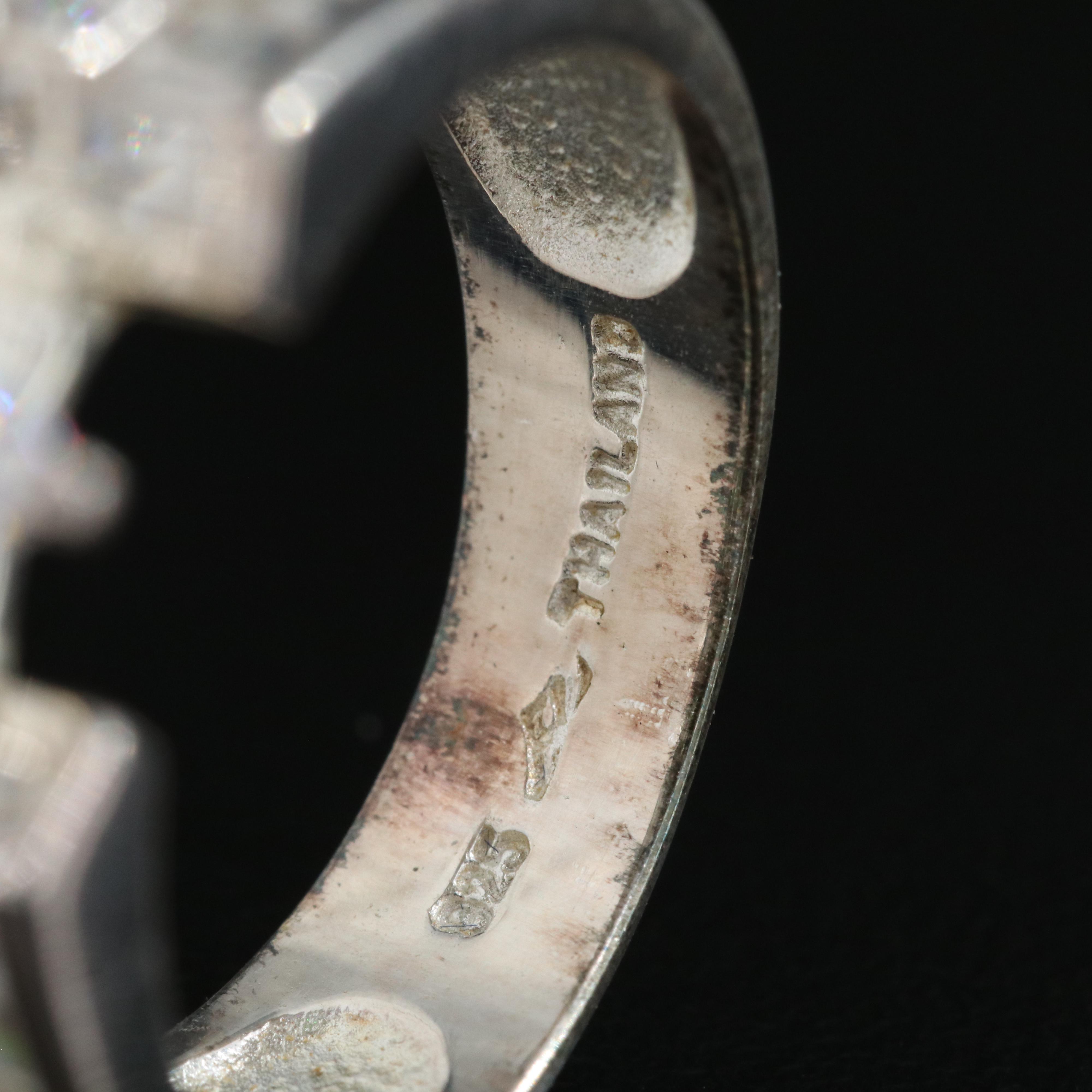 Sterling Cubic Zirconia Rings