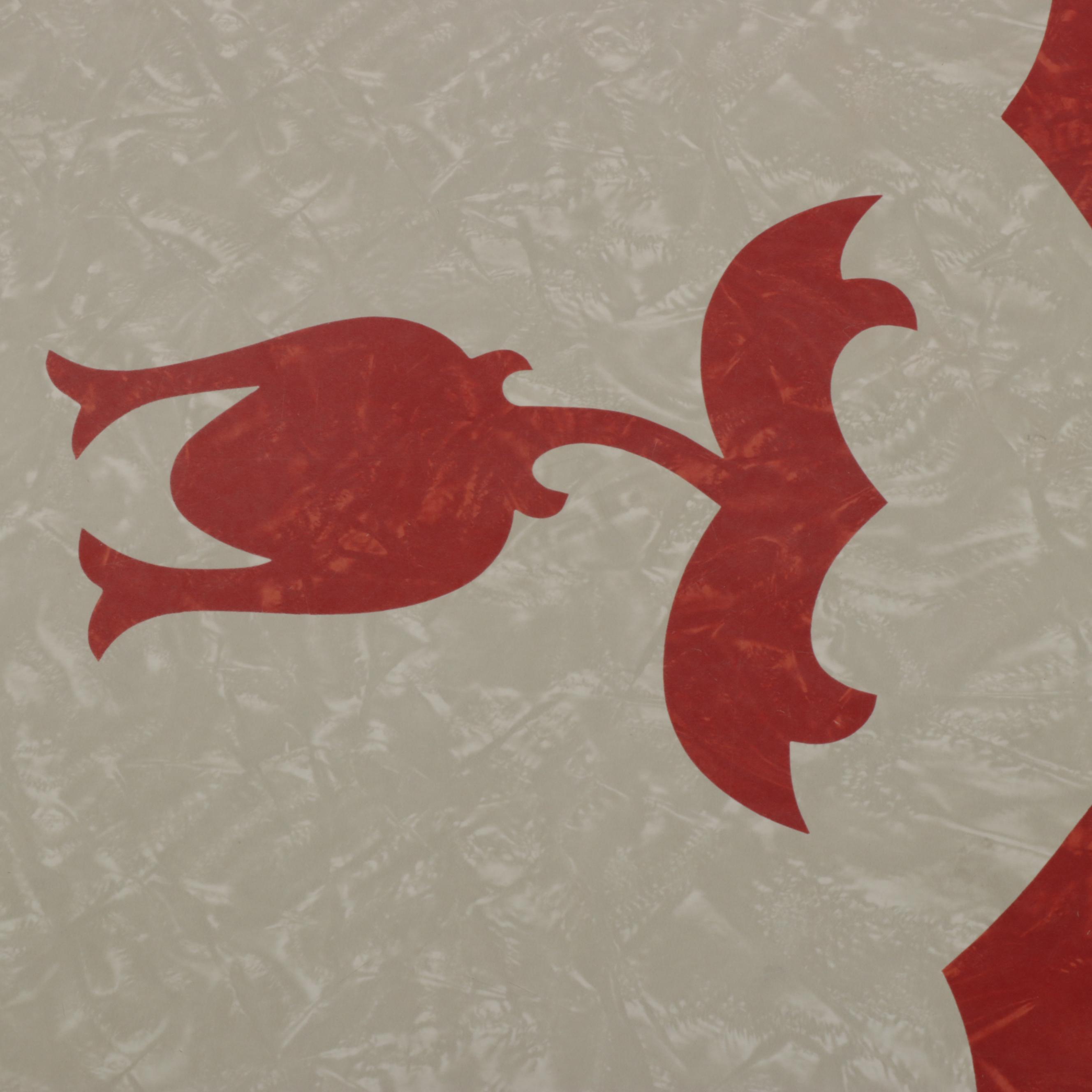 Mid Century Modern Chromed Metal and Laminate Top Kitchen Table