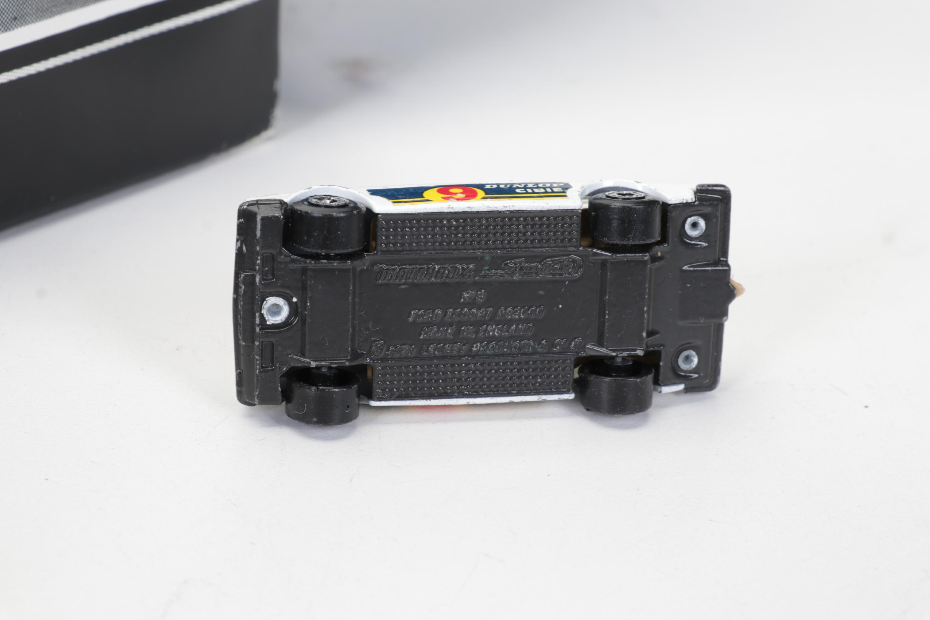 Matchbox Car Carry Case Containing Corgi Aston Martin, Ertl Boss Hog and Others