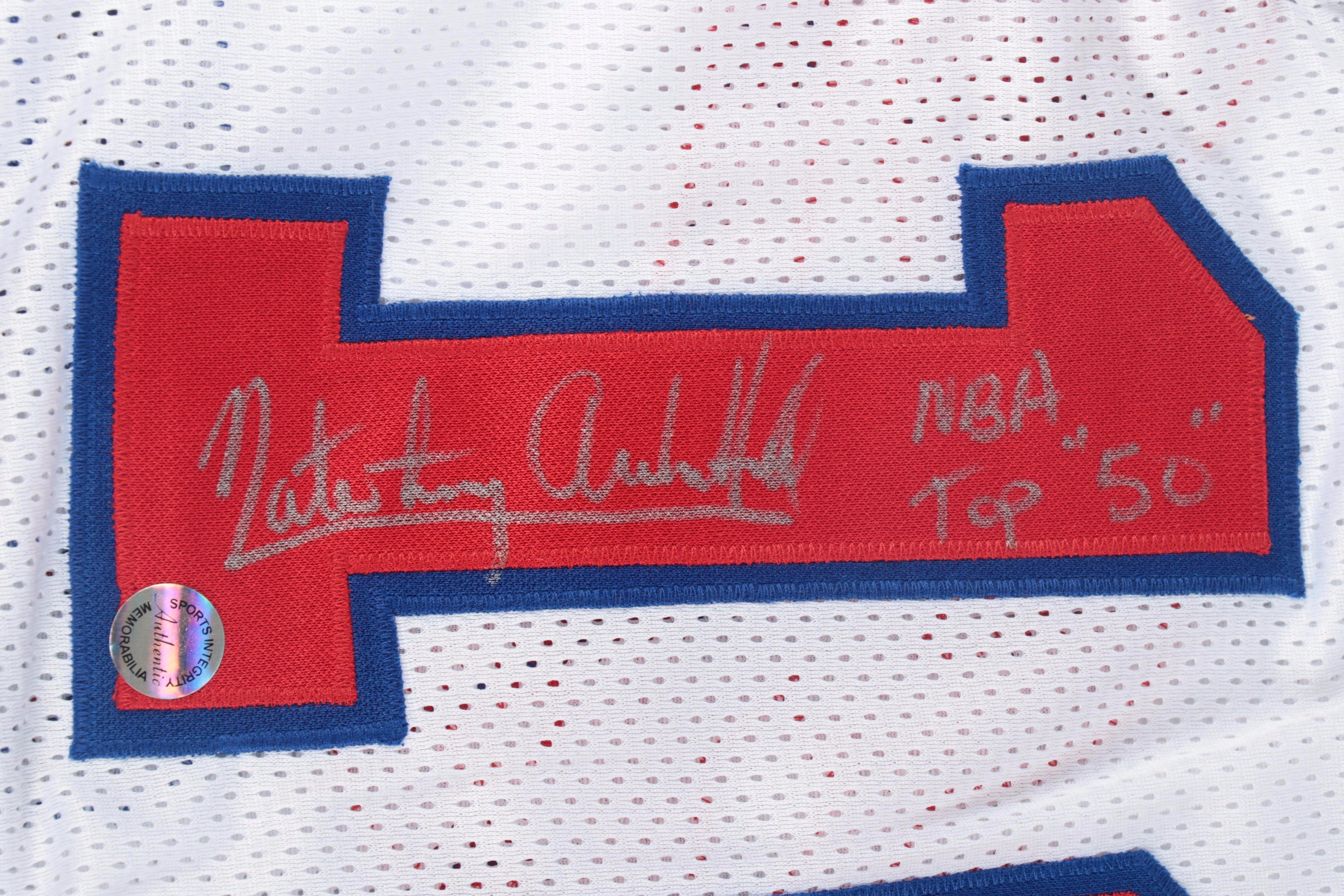 Nate "Tiny" Archibald Signed Kansas City Kings Stitched Basketball Jersey