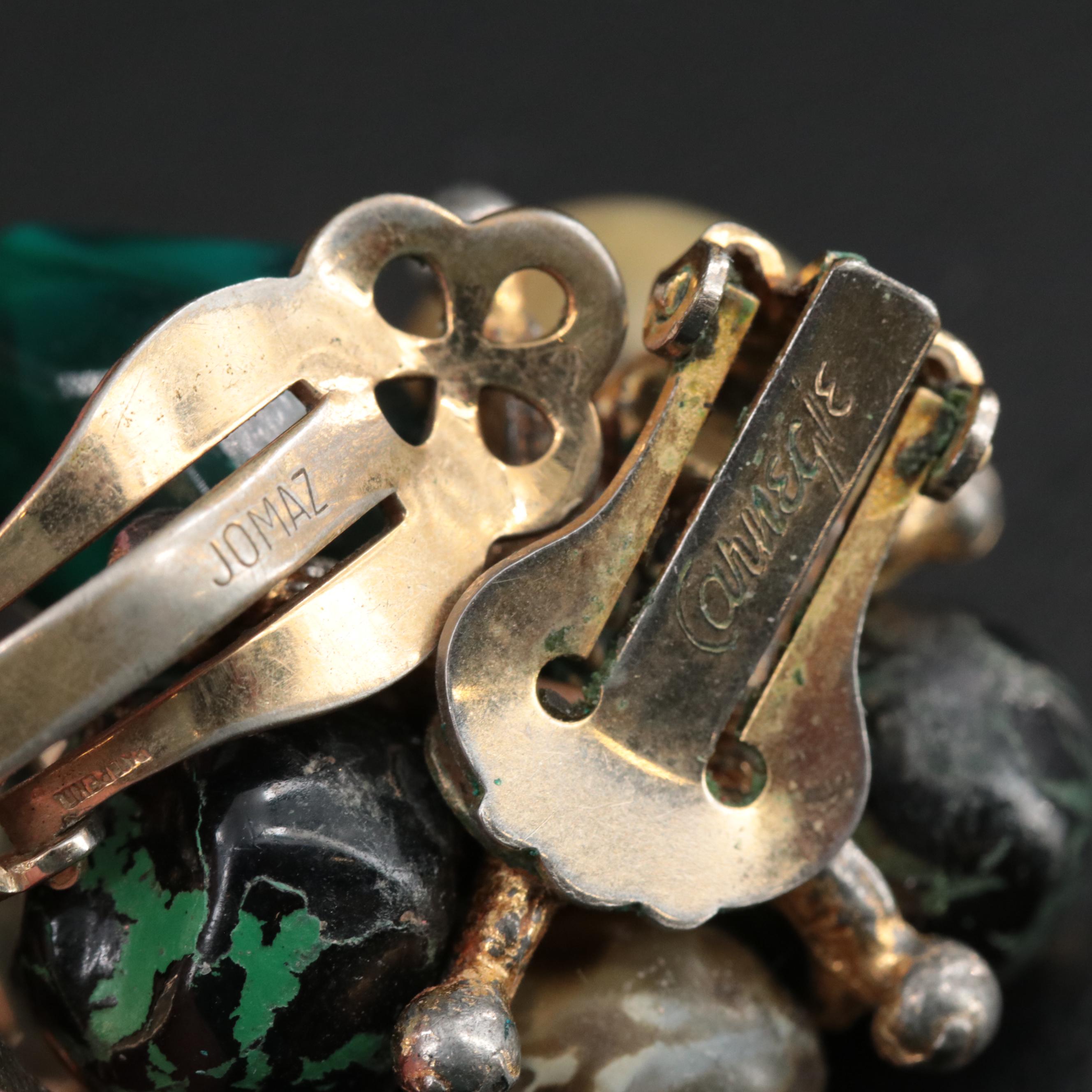 Jomaz and Weiss Included in Rhinestone Earring Collection