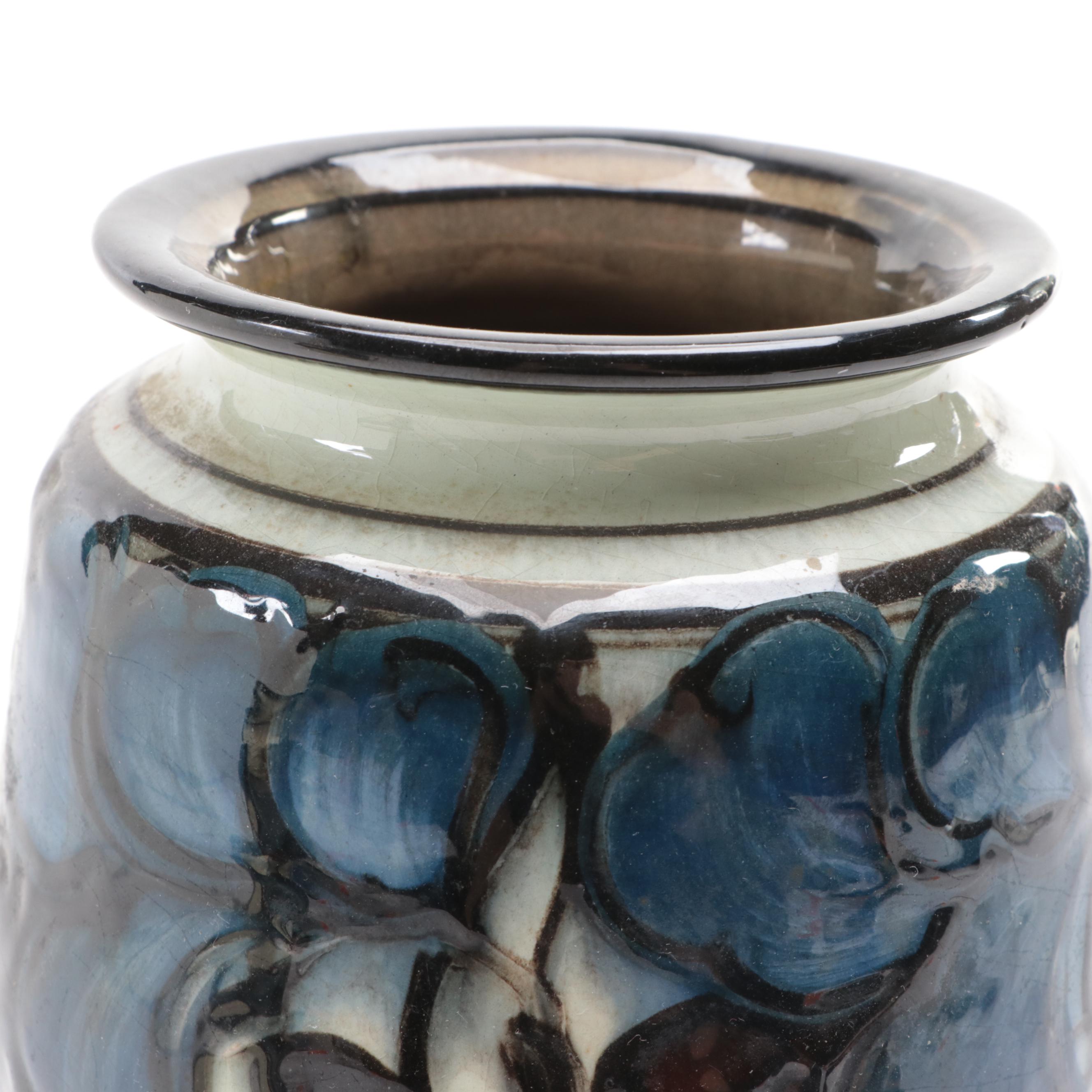 Danico Danish Pottery Ceramic Vases, Early 20th Century