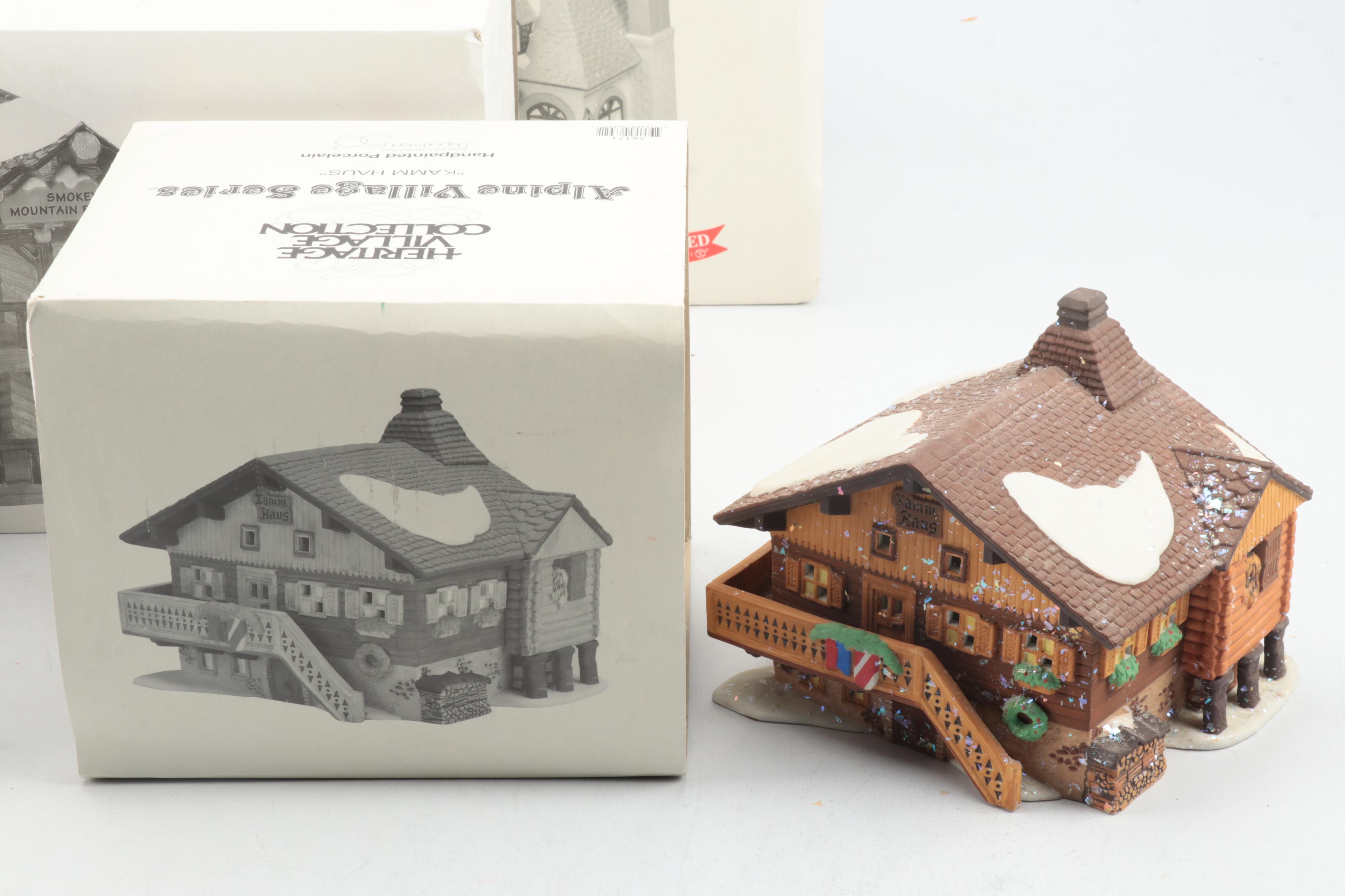 Department 56 Heritage Village Porcelain Houses