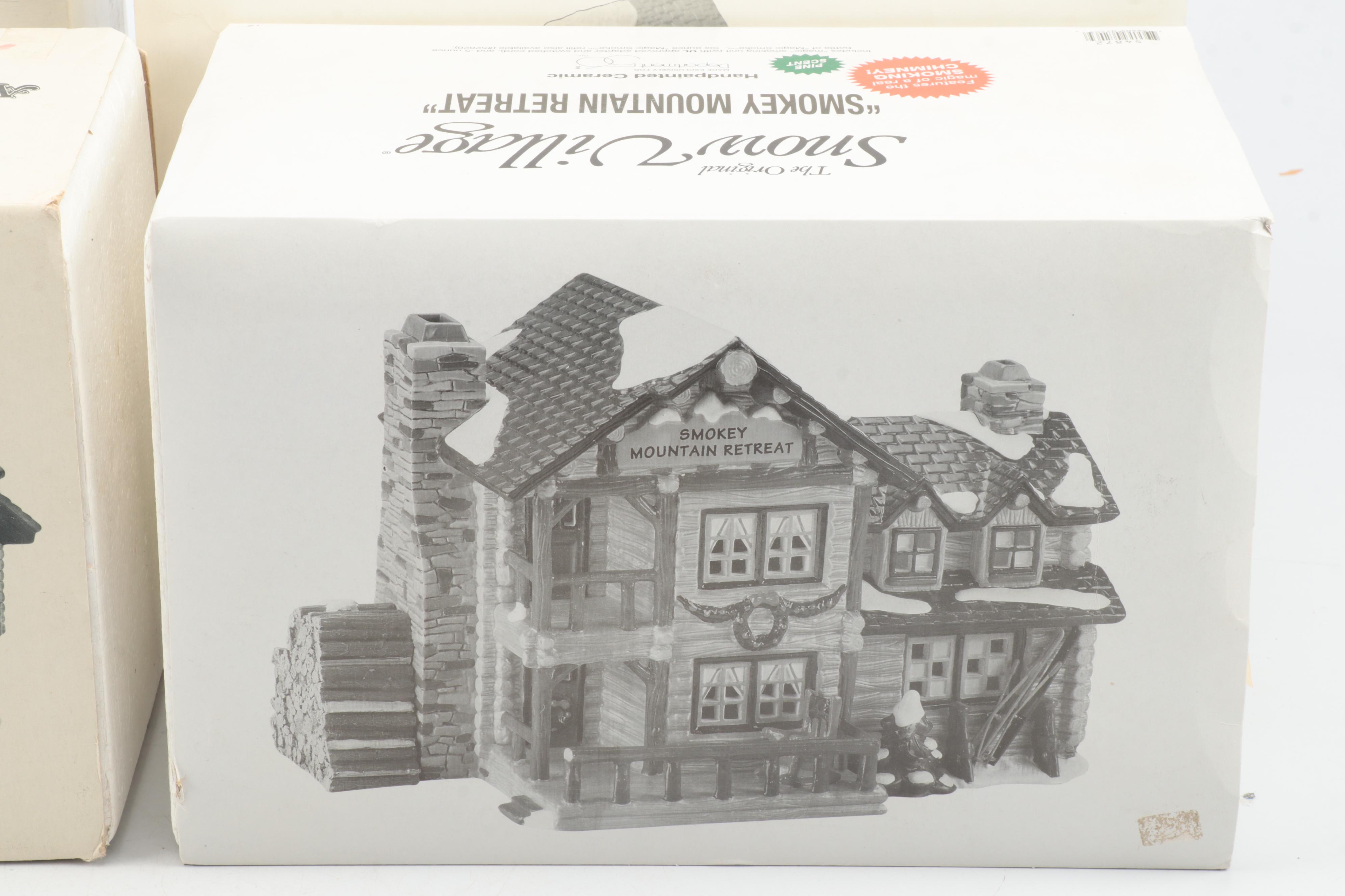 Department 56 Heritage Village Porcelain Houses