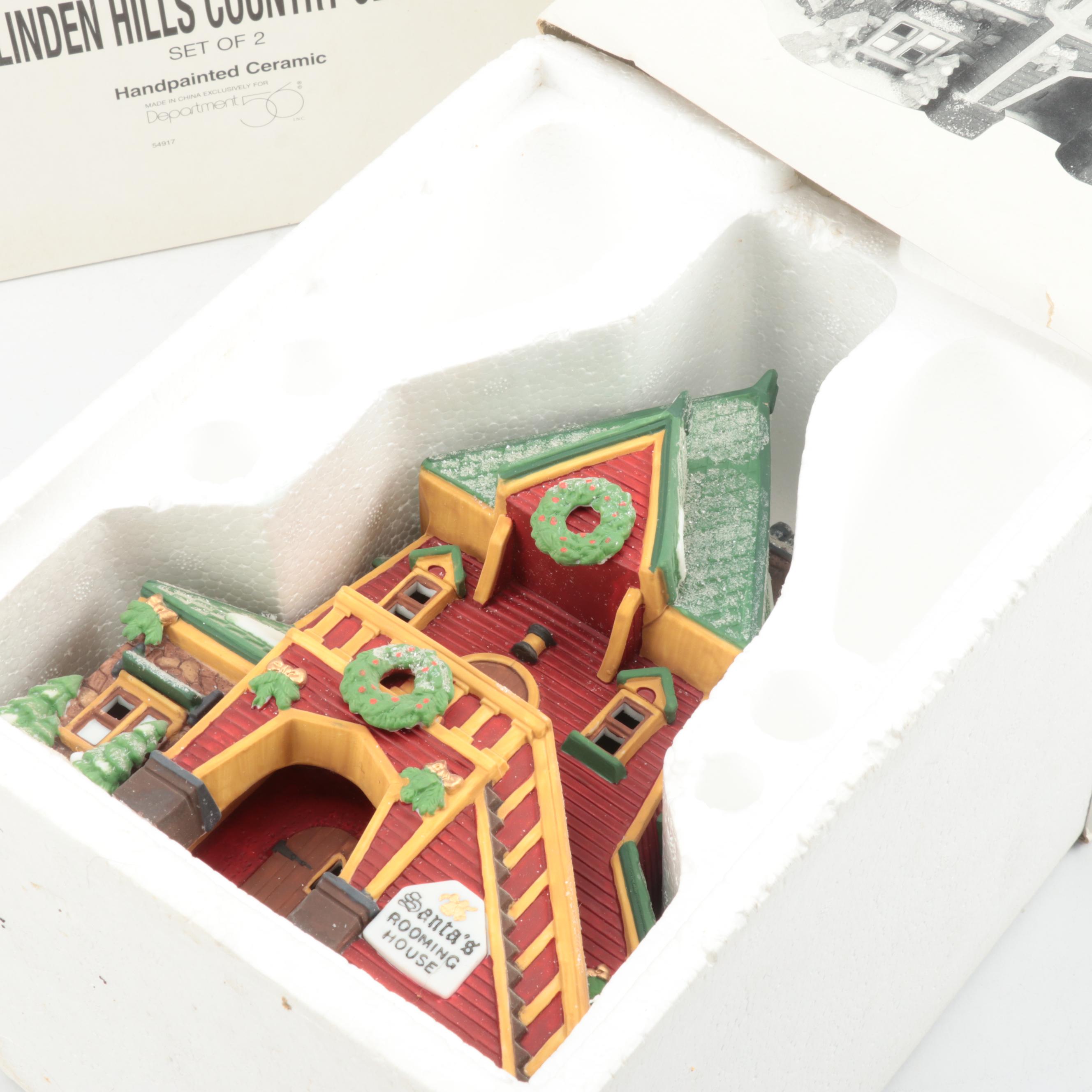 Department 56 Heritage Village Porcelain Houses