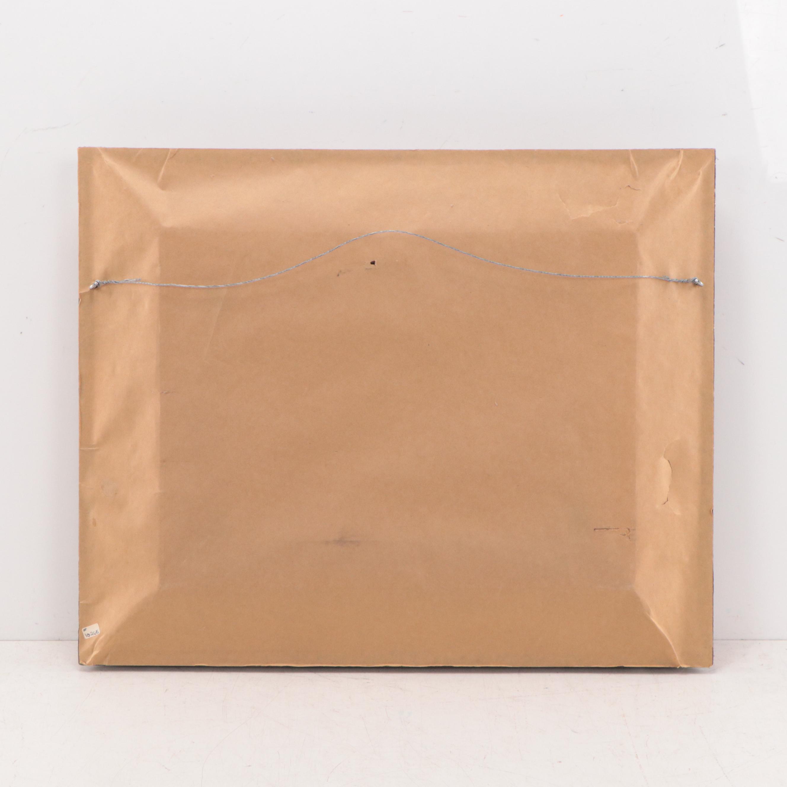 Carl J. Smith Oil Painting "Hermit's Peak Morning," Mid-Late 20th Century