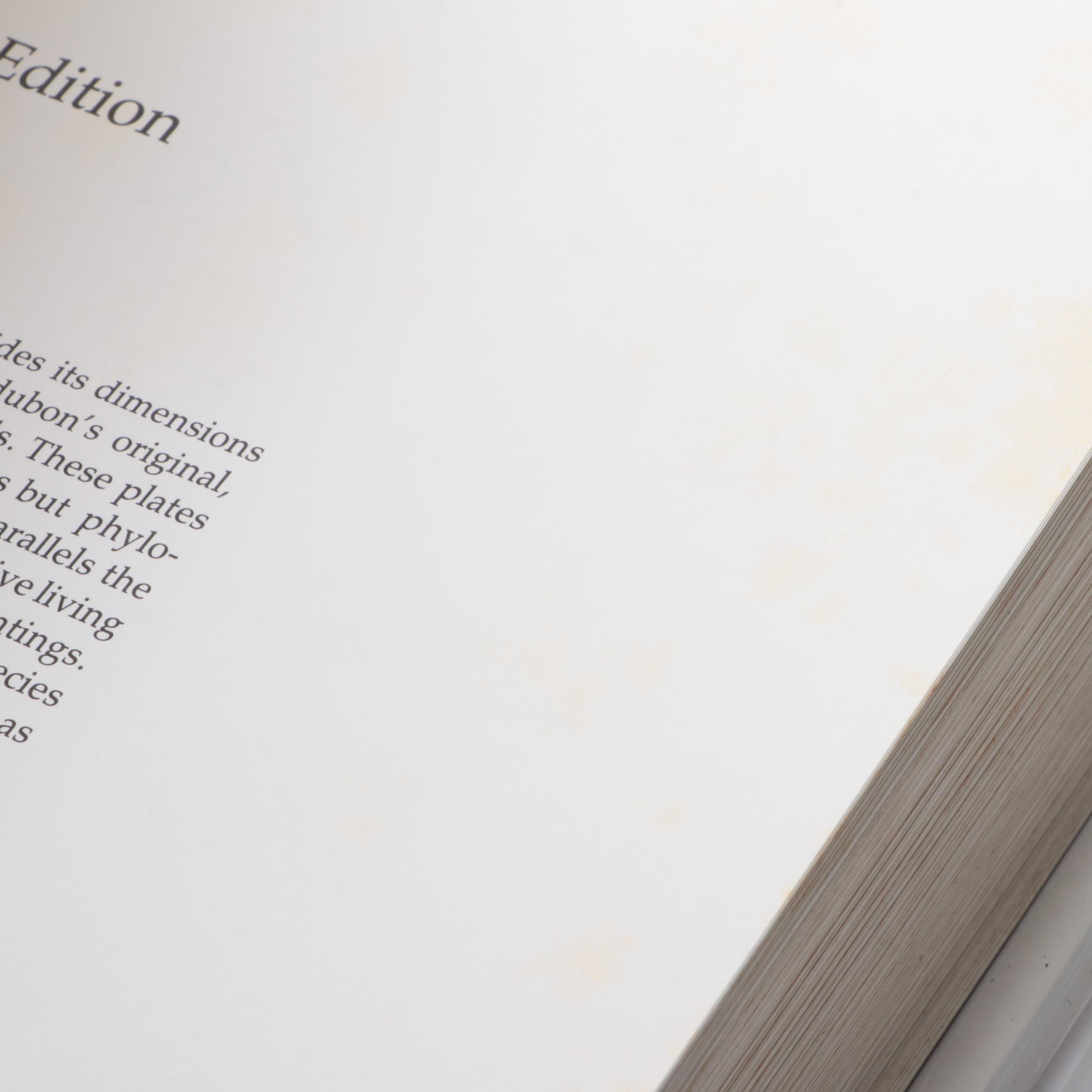 "Audubon's Birds of America" Baby Elephant Folio by the Petersons, 1985