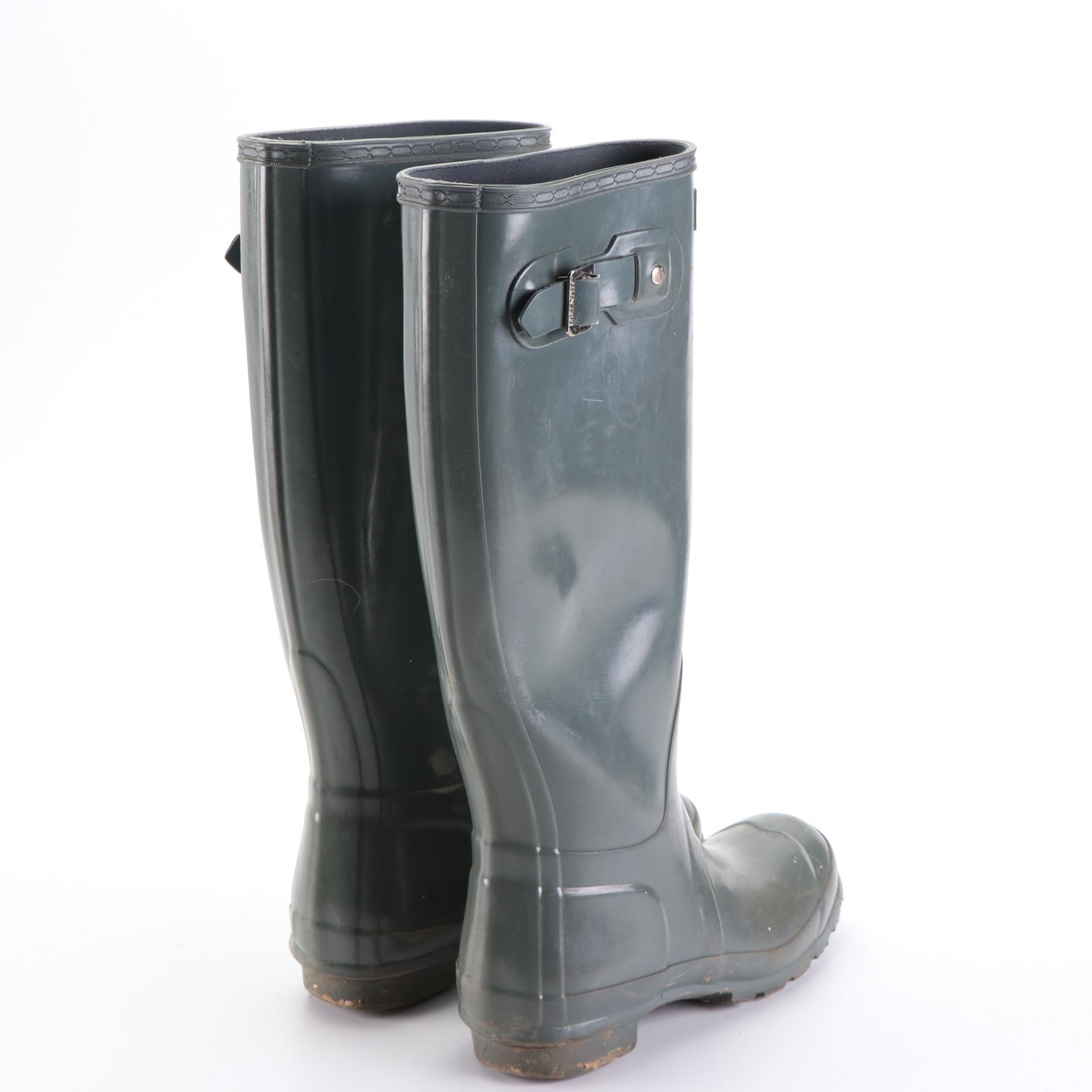 Hunter Rain Boots, Cushionaire Sandals, Teva Midi Boots, & Vans Slip-On Shoes