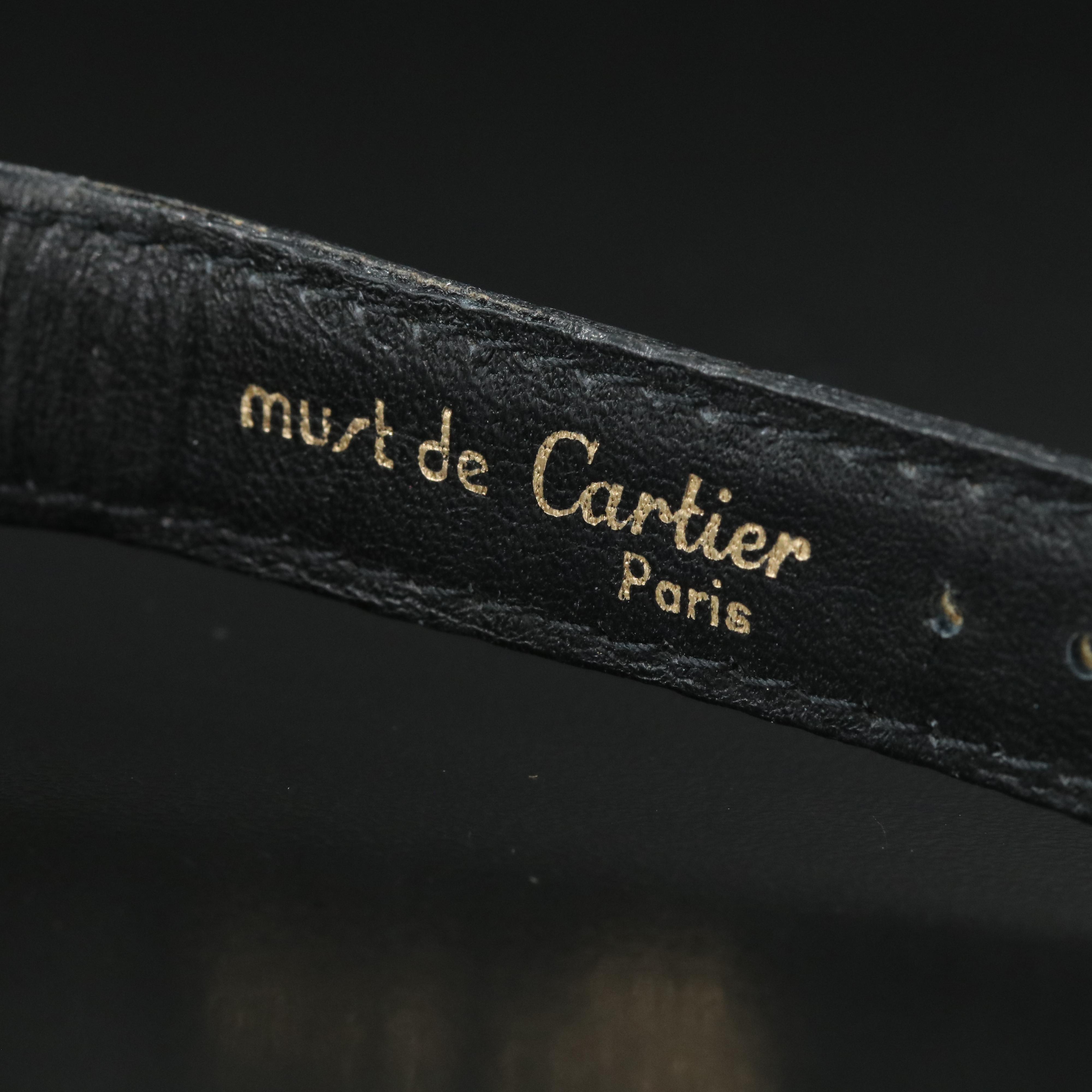 Cartier Must de Cartier Gold-Plated Mechanical Watch