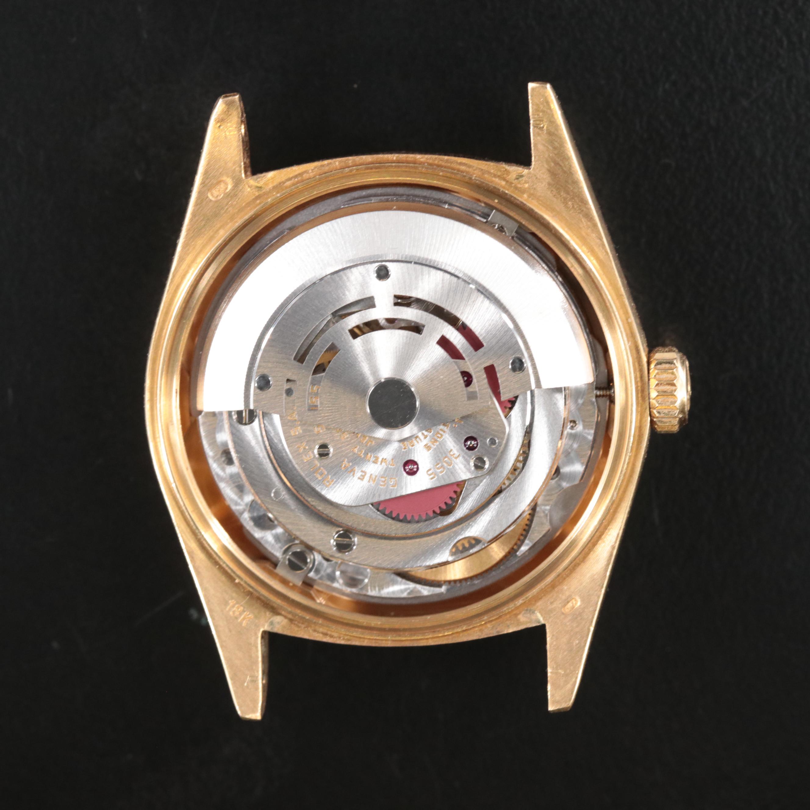 1986 Rolex 18K President Day-Date Watch