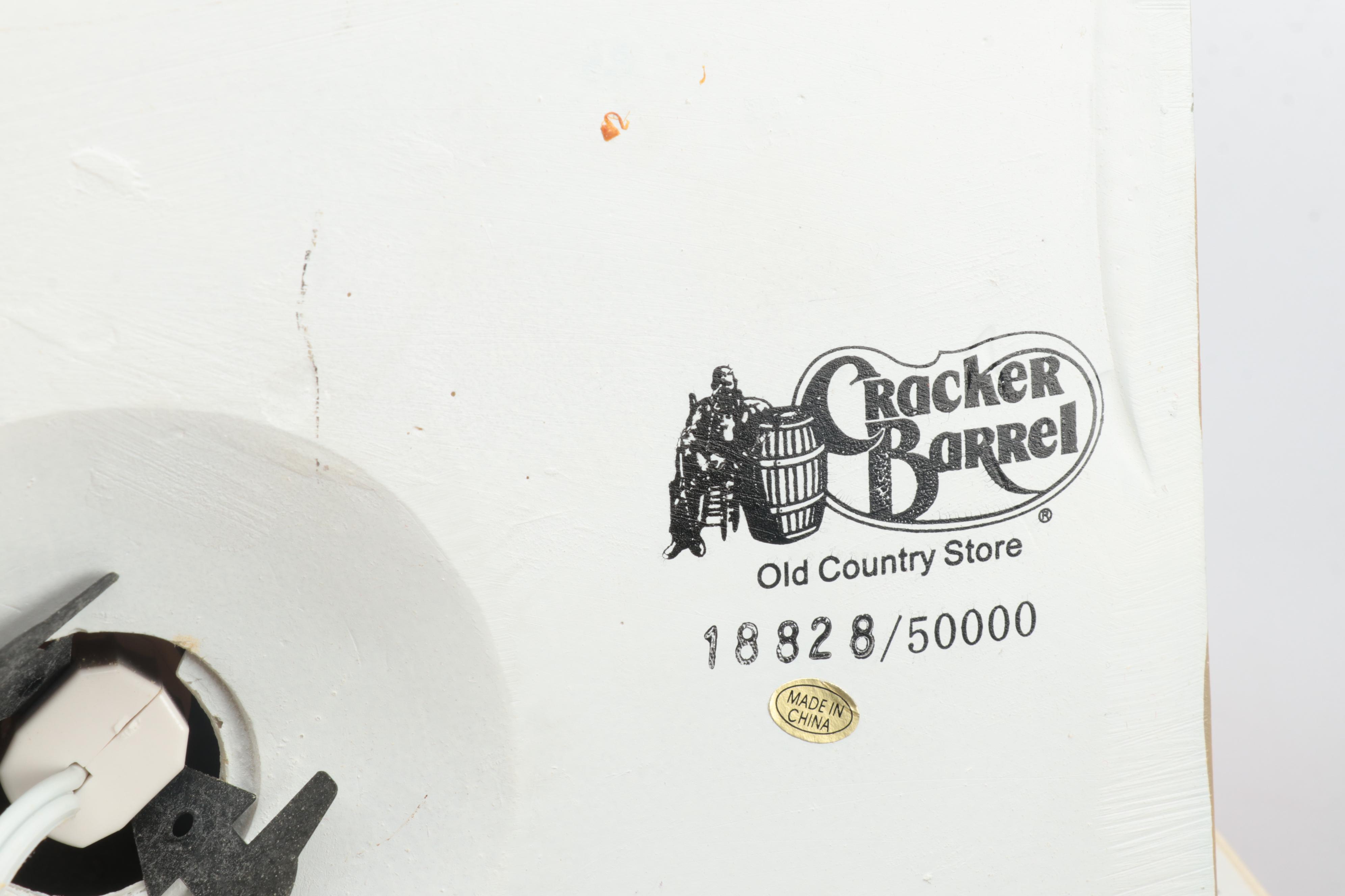 Cracker Barrel Collectible and Other Ceramic Houses