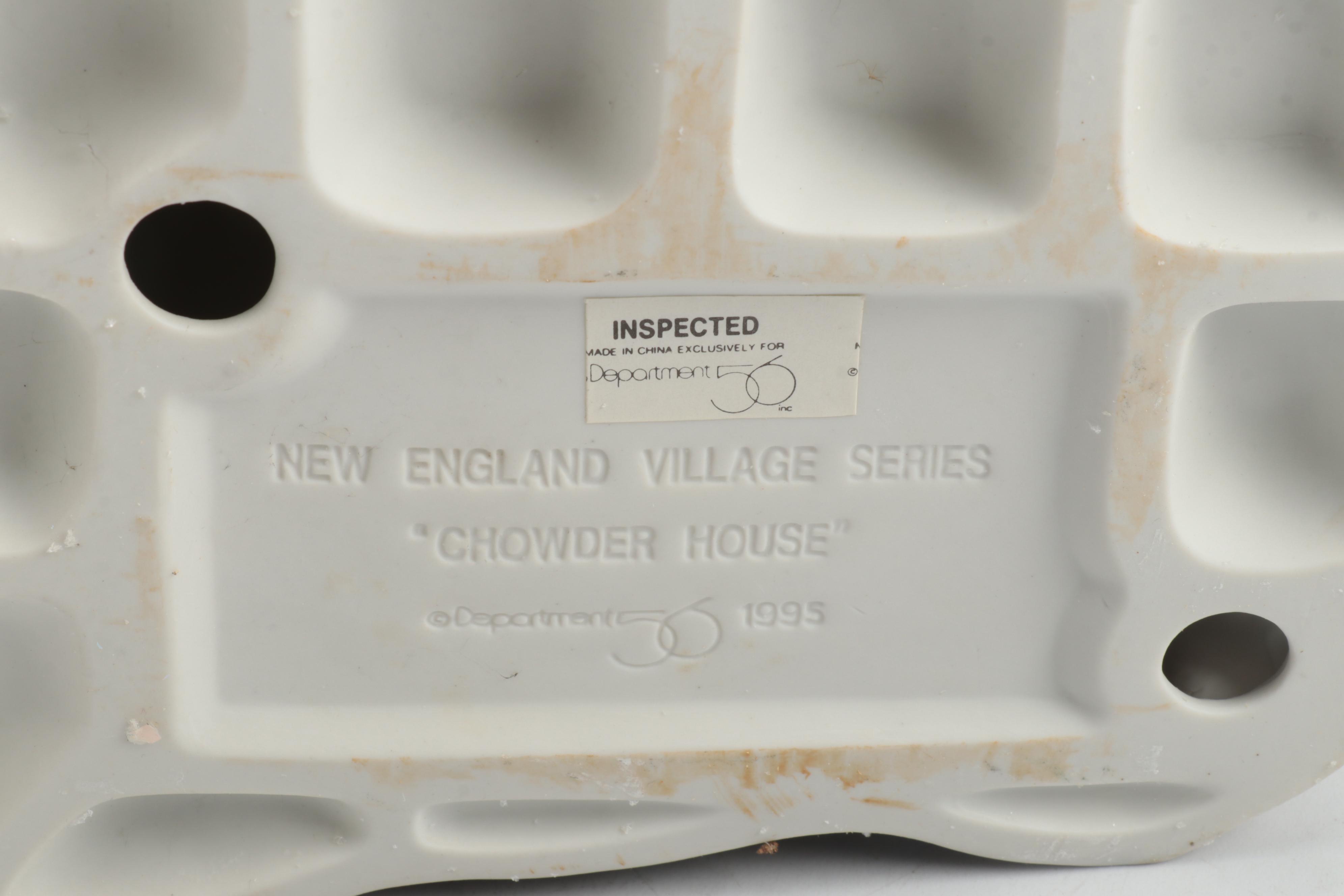Department 56 New England Village Series with Other Houses and Accessories