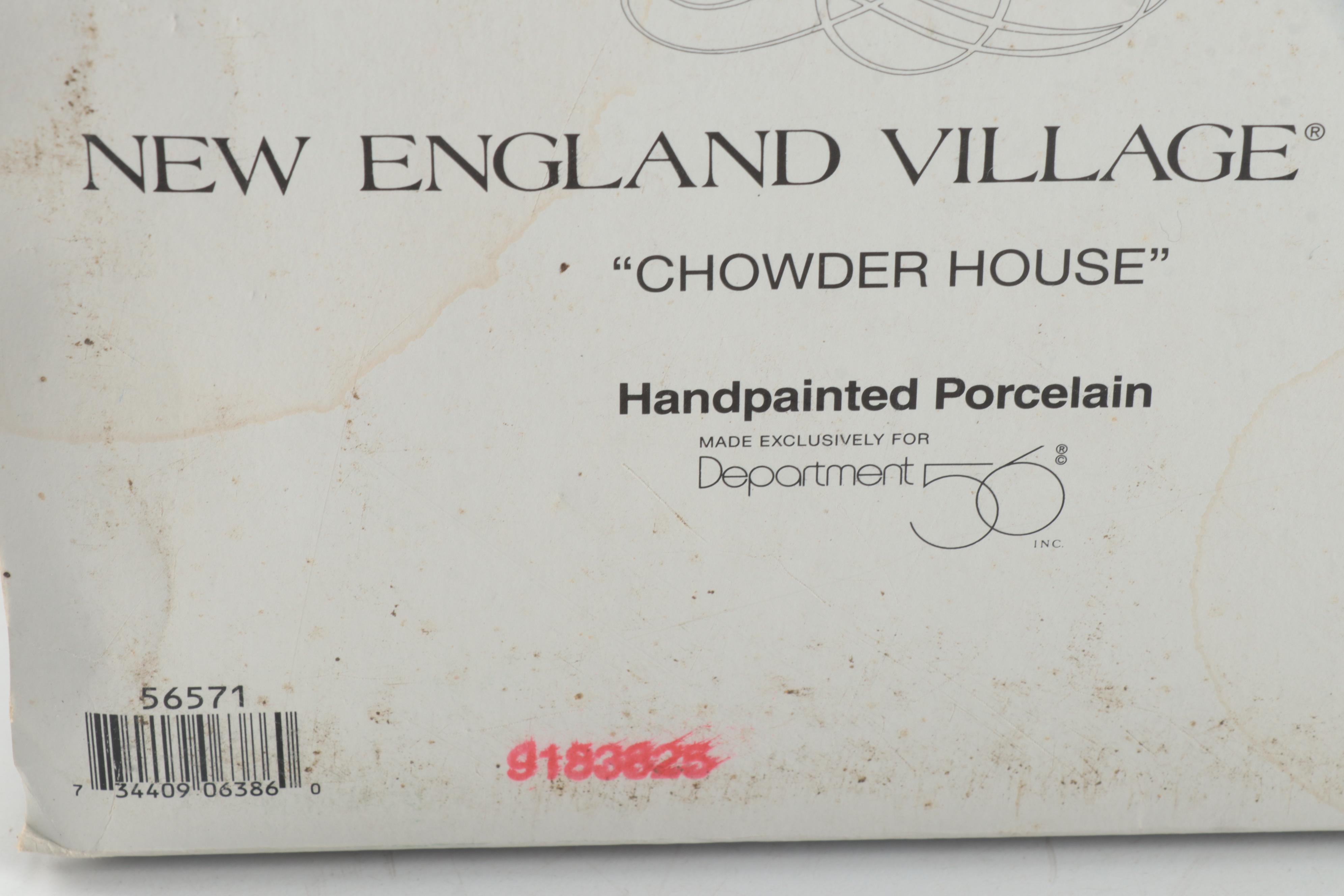 Department 56 New England Village Series with Other Houses and Accessories