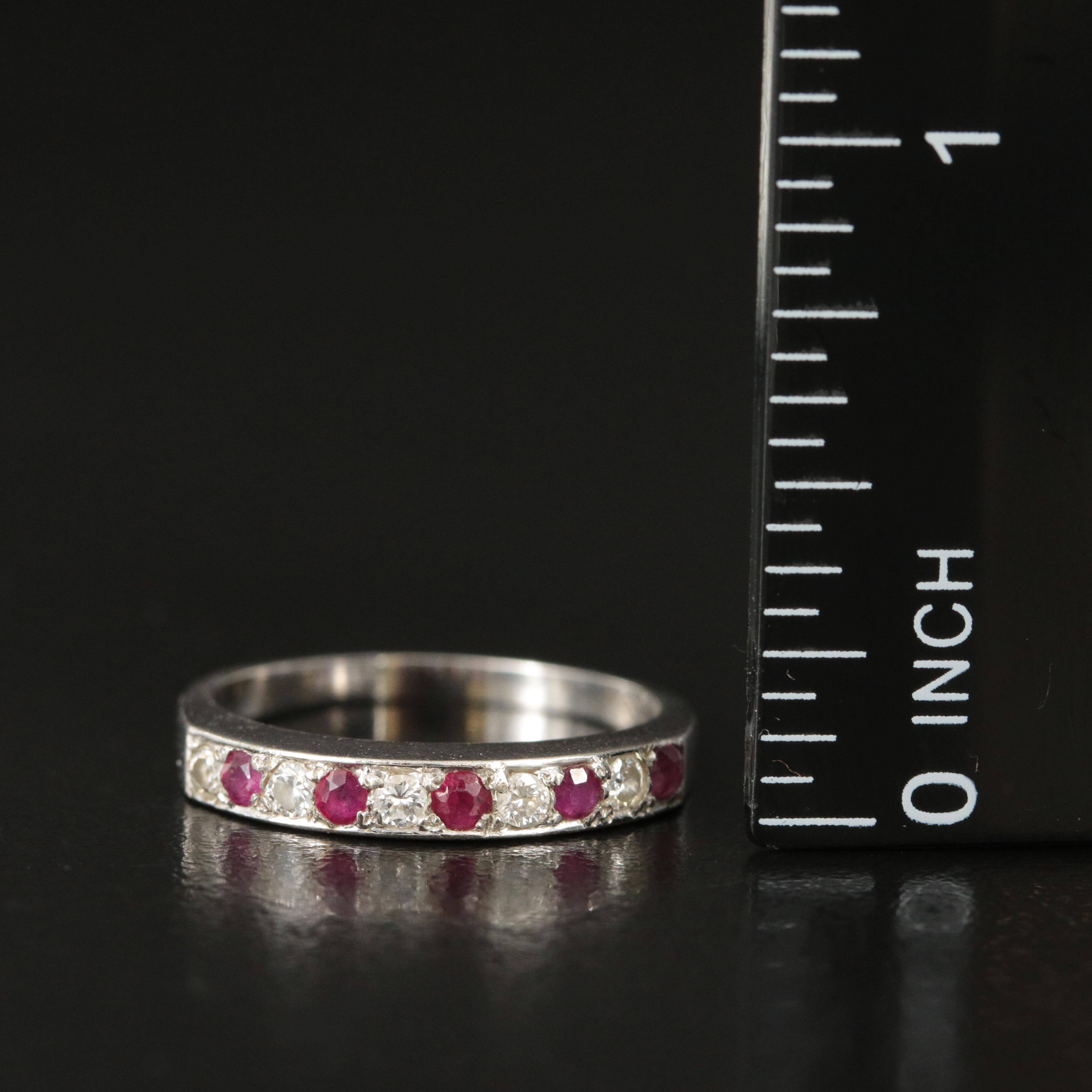 14K Ruby and Diamond Ring