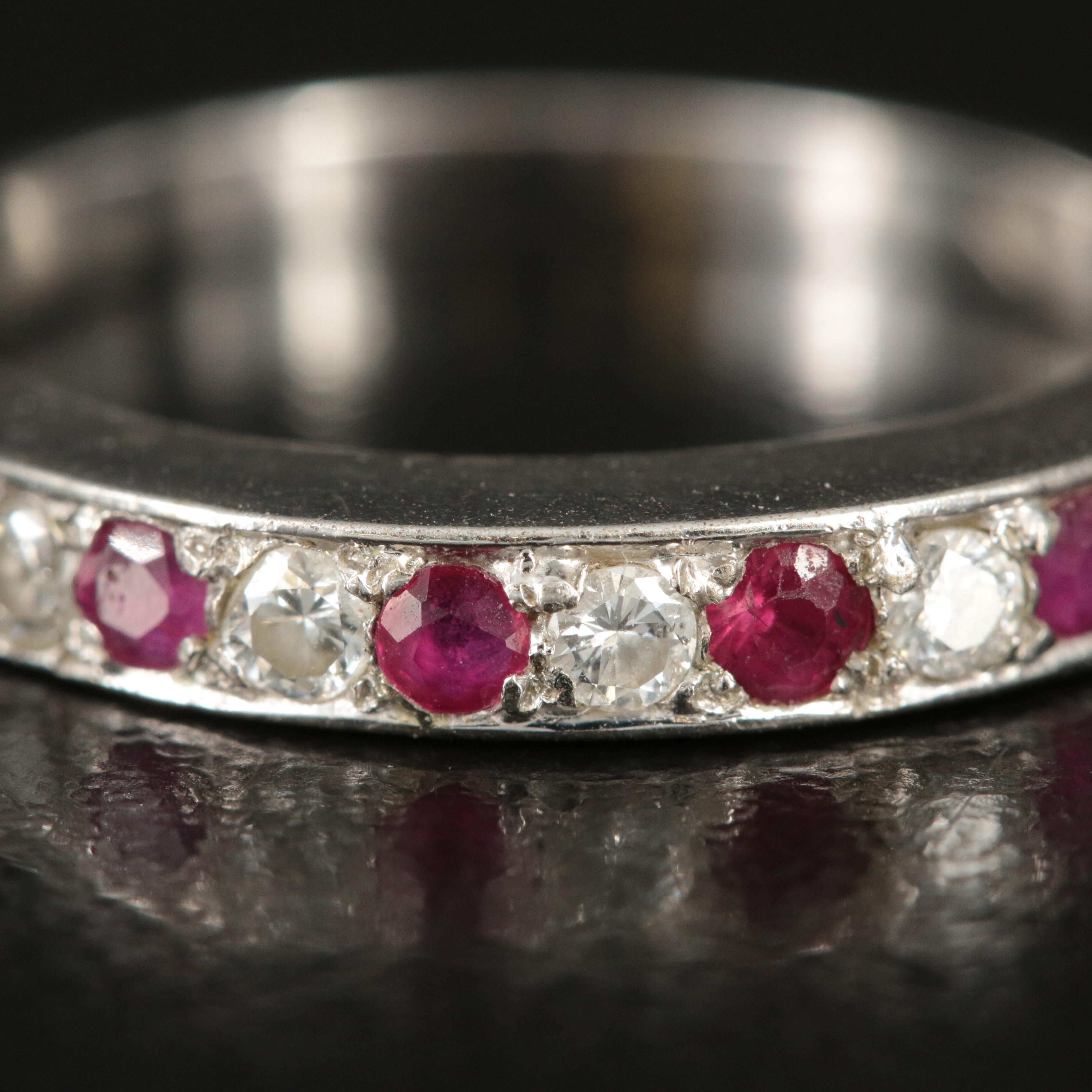 14K Ruby and Diamond Ring