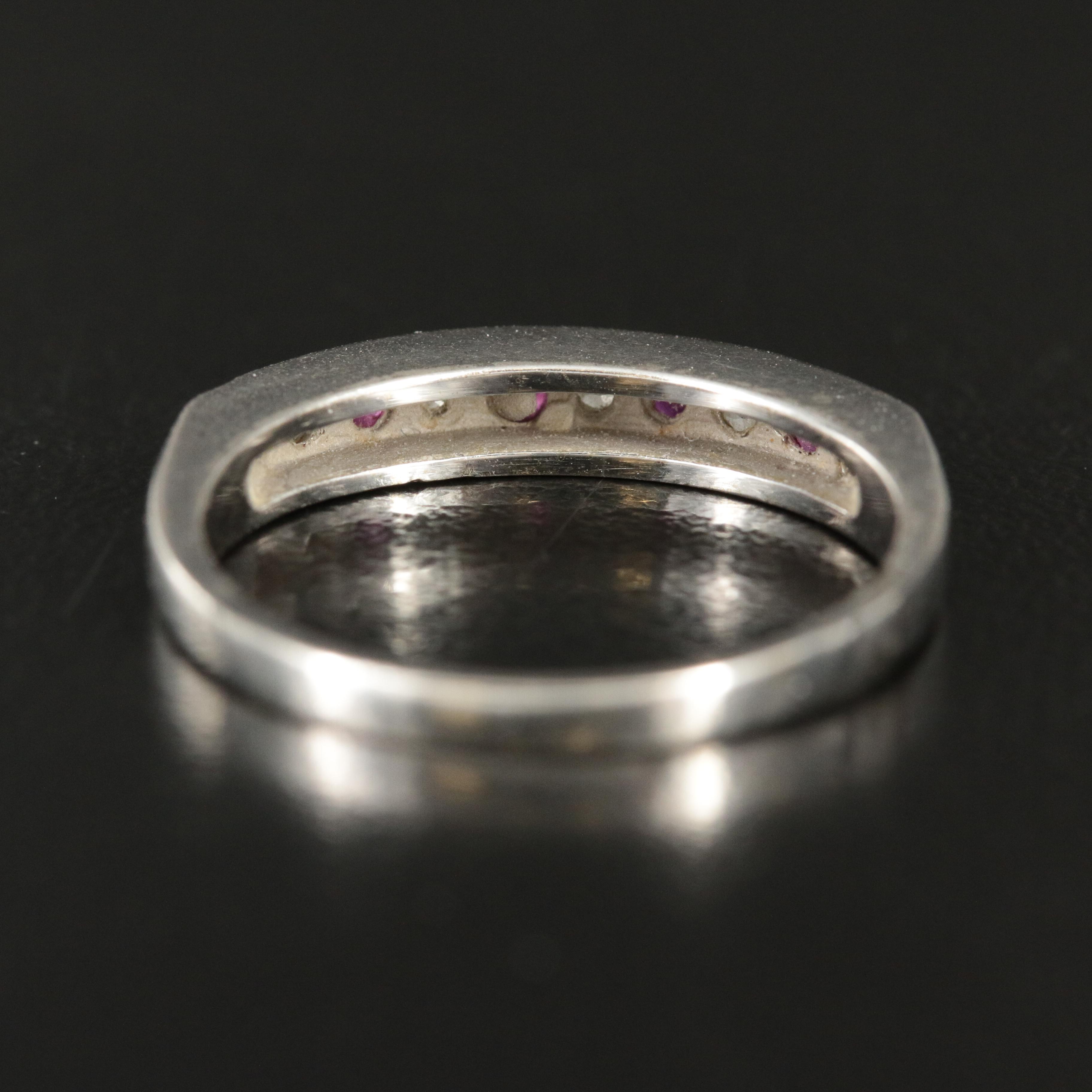 14K Ruby and Diamond Ring