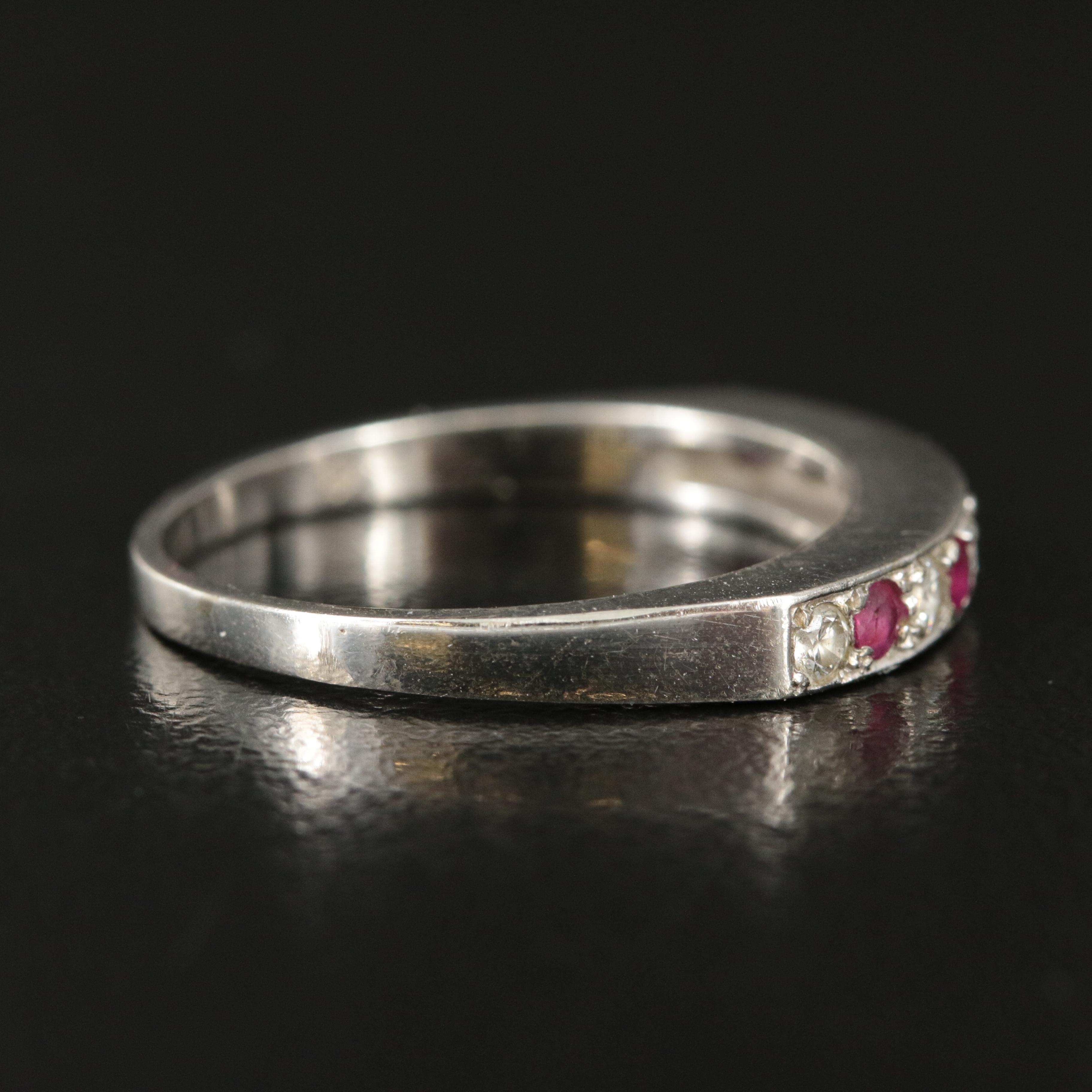 14K Ruby and Diamond Ring