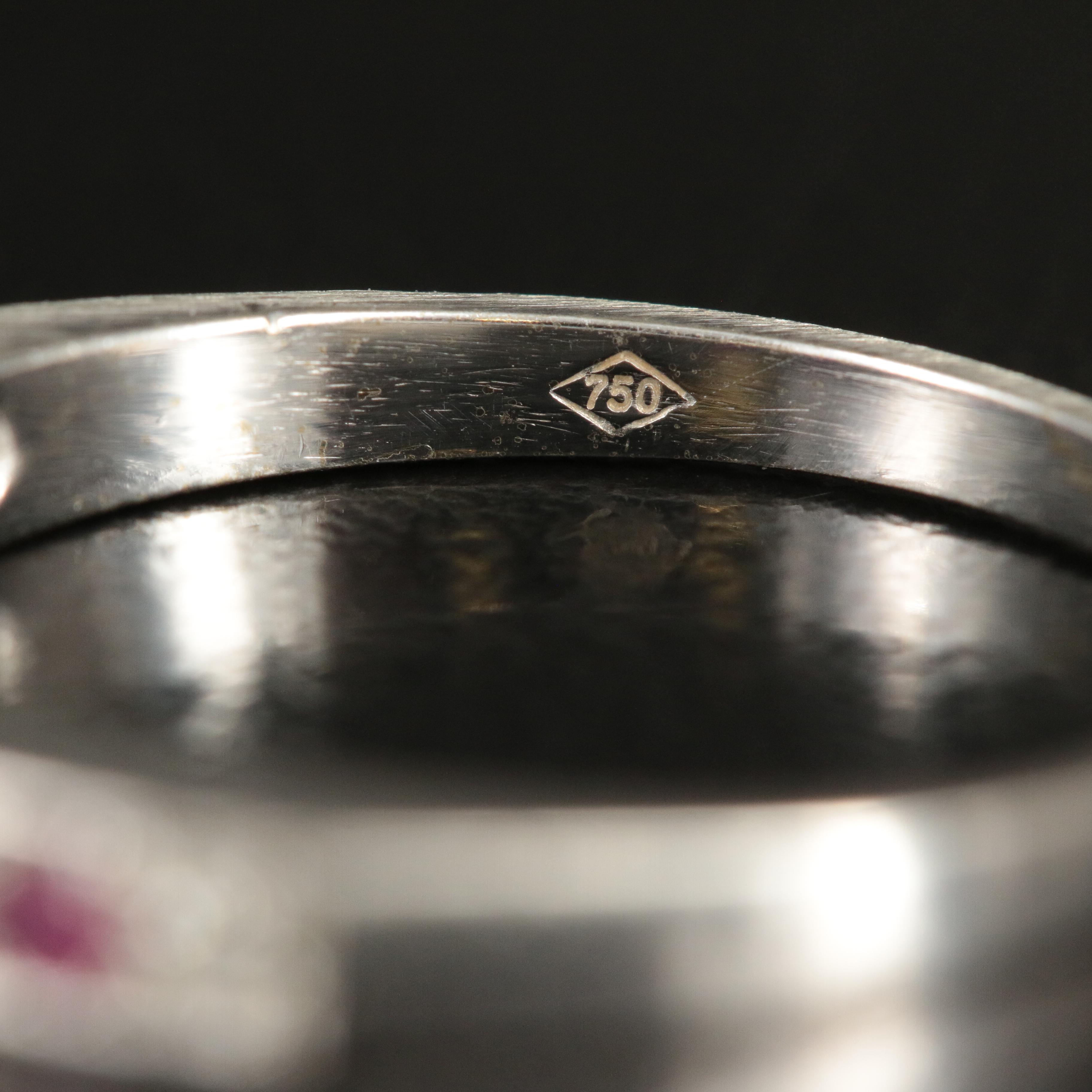 14K Ruby and Diamond Ring