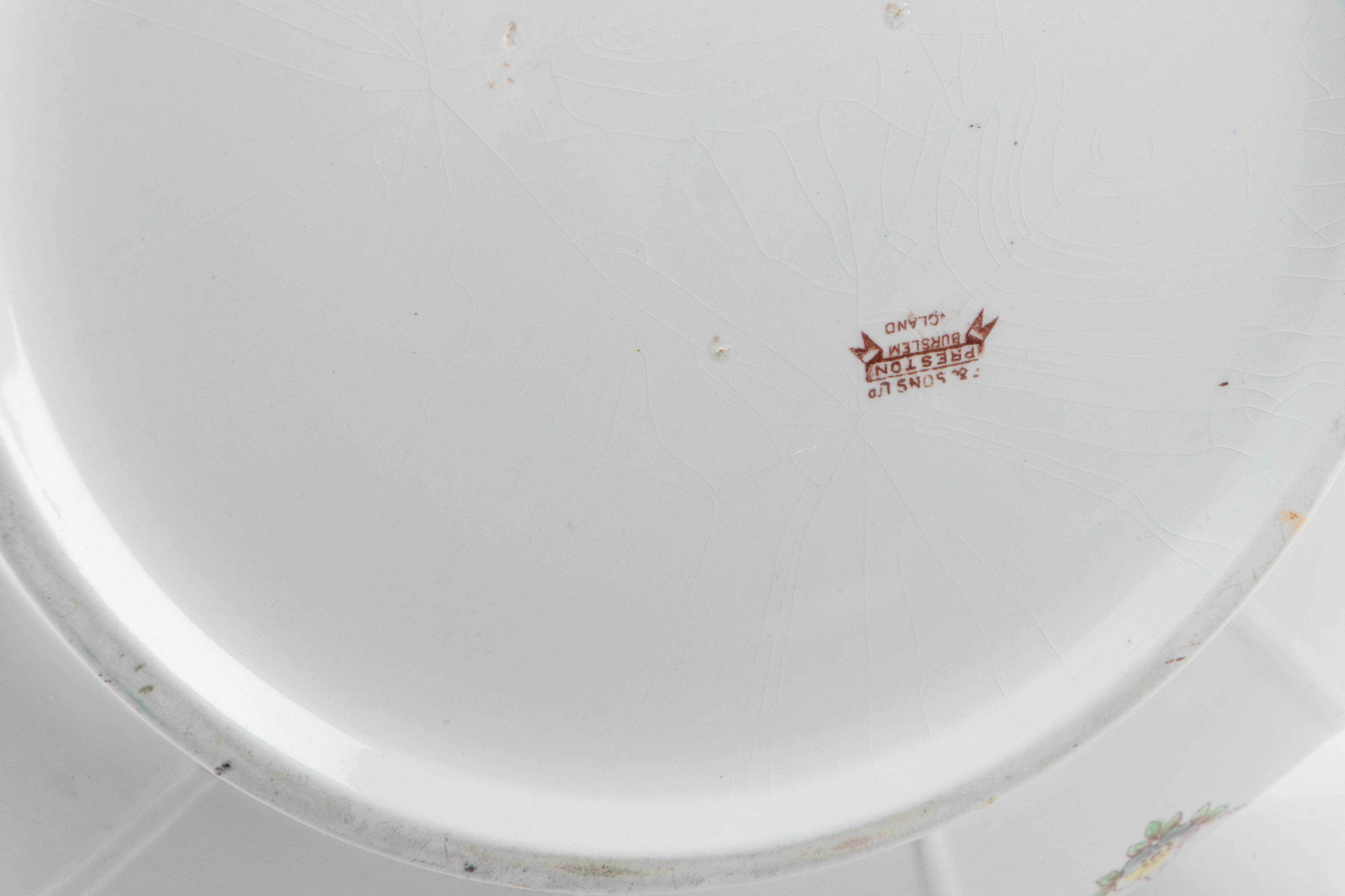 Ford & Sons Ltd Burslem Pottery Pitcher and Basin