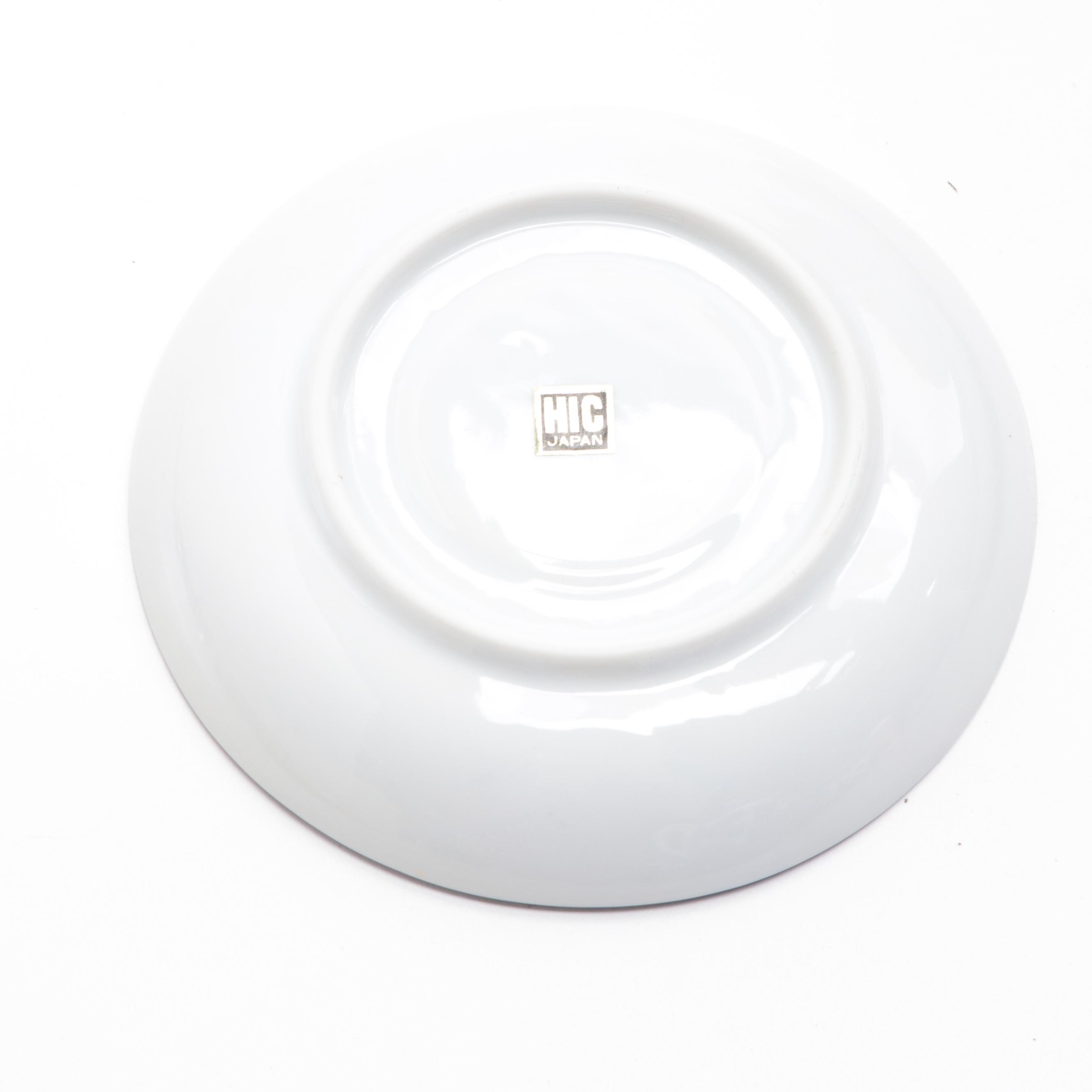 HIC and Other Blue Willow Tea Set and Tableware