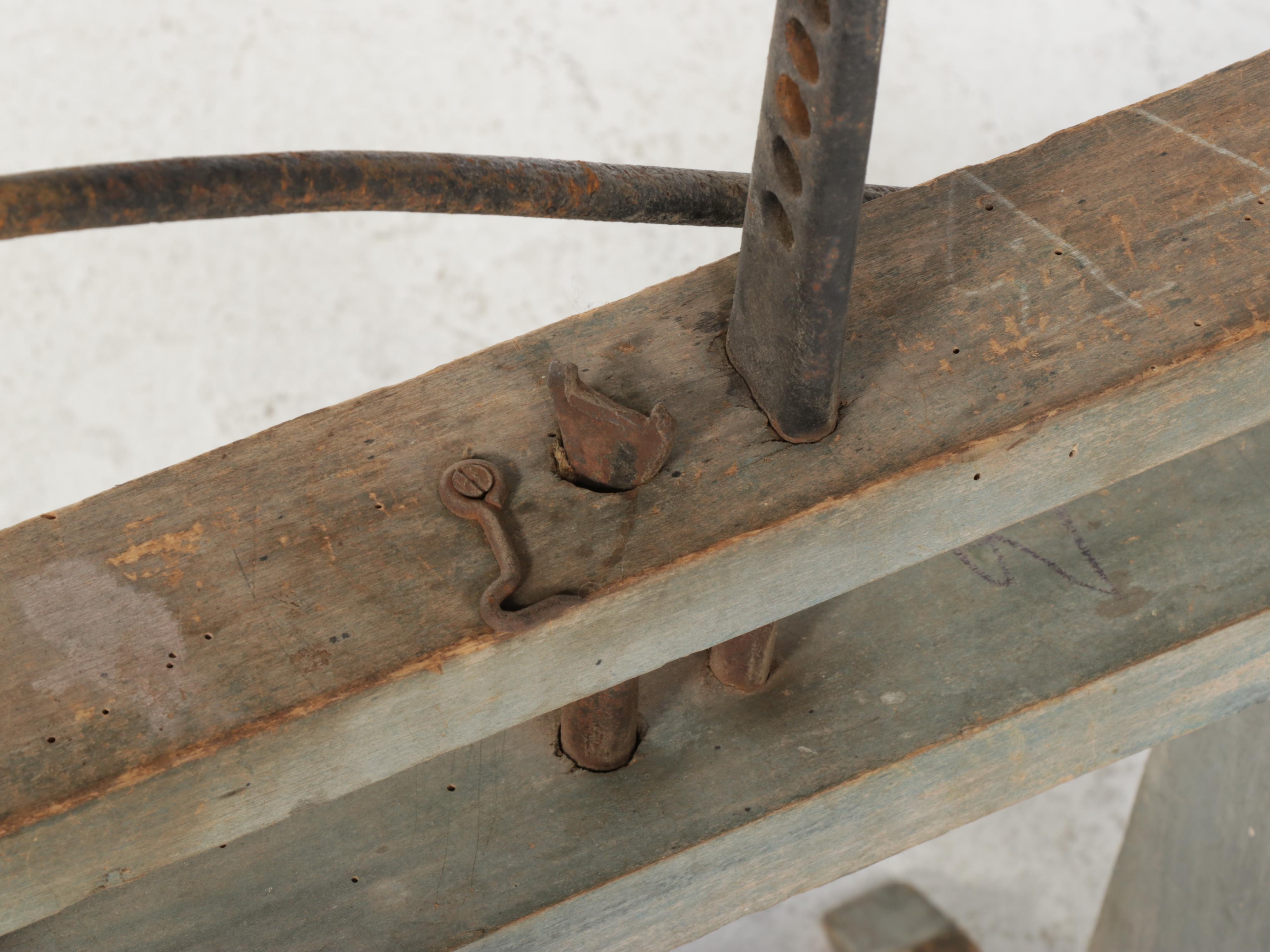 American Primitive Wood and Iron Press, 19th Century