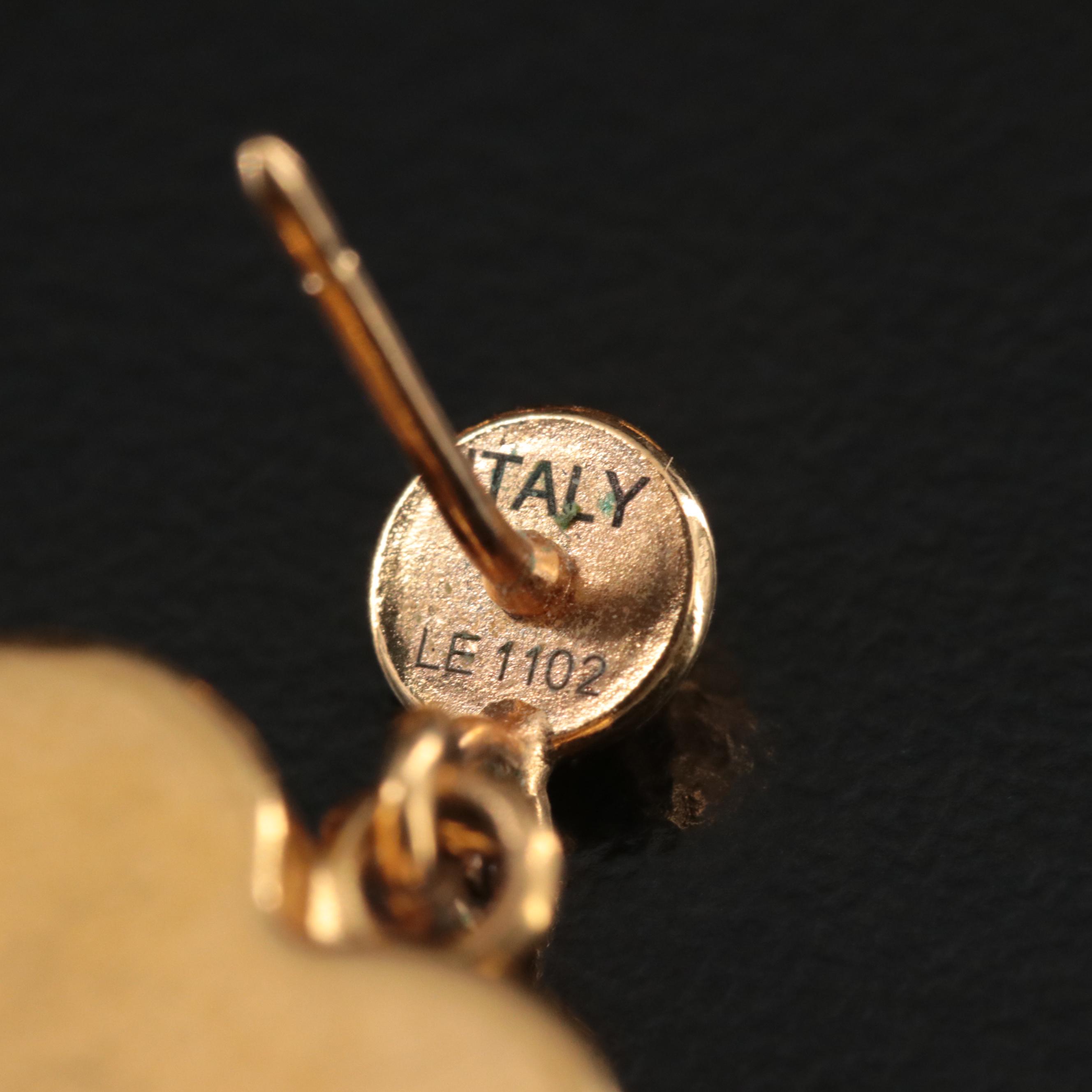 Louis Vuitton "Lock Me" Heart Earrings