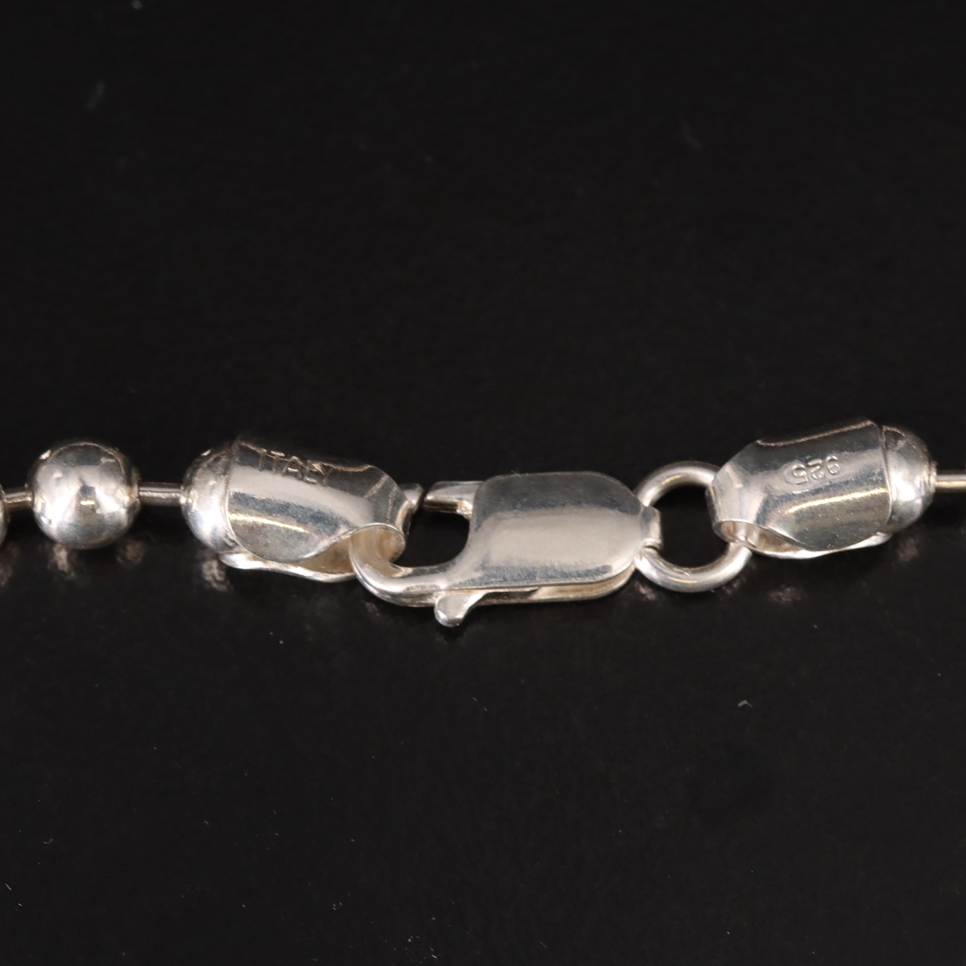 Sterling Bear Necklace