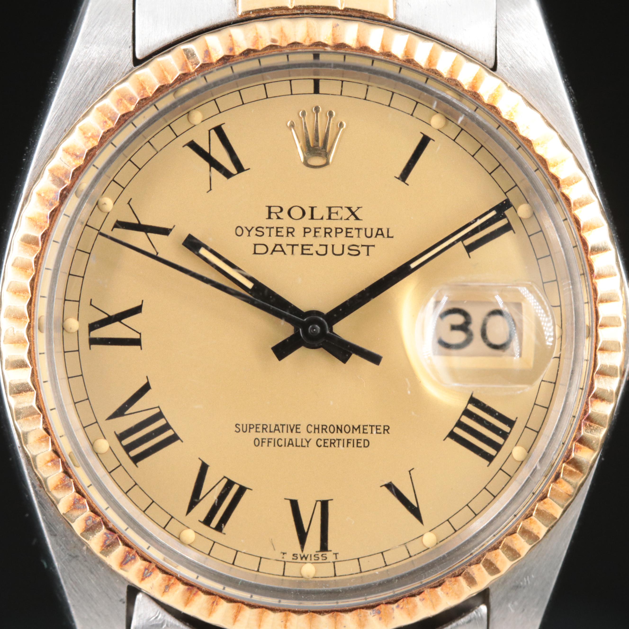 1983 Rolex Oyster Perpetual Datejust Watch