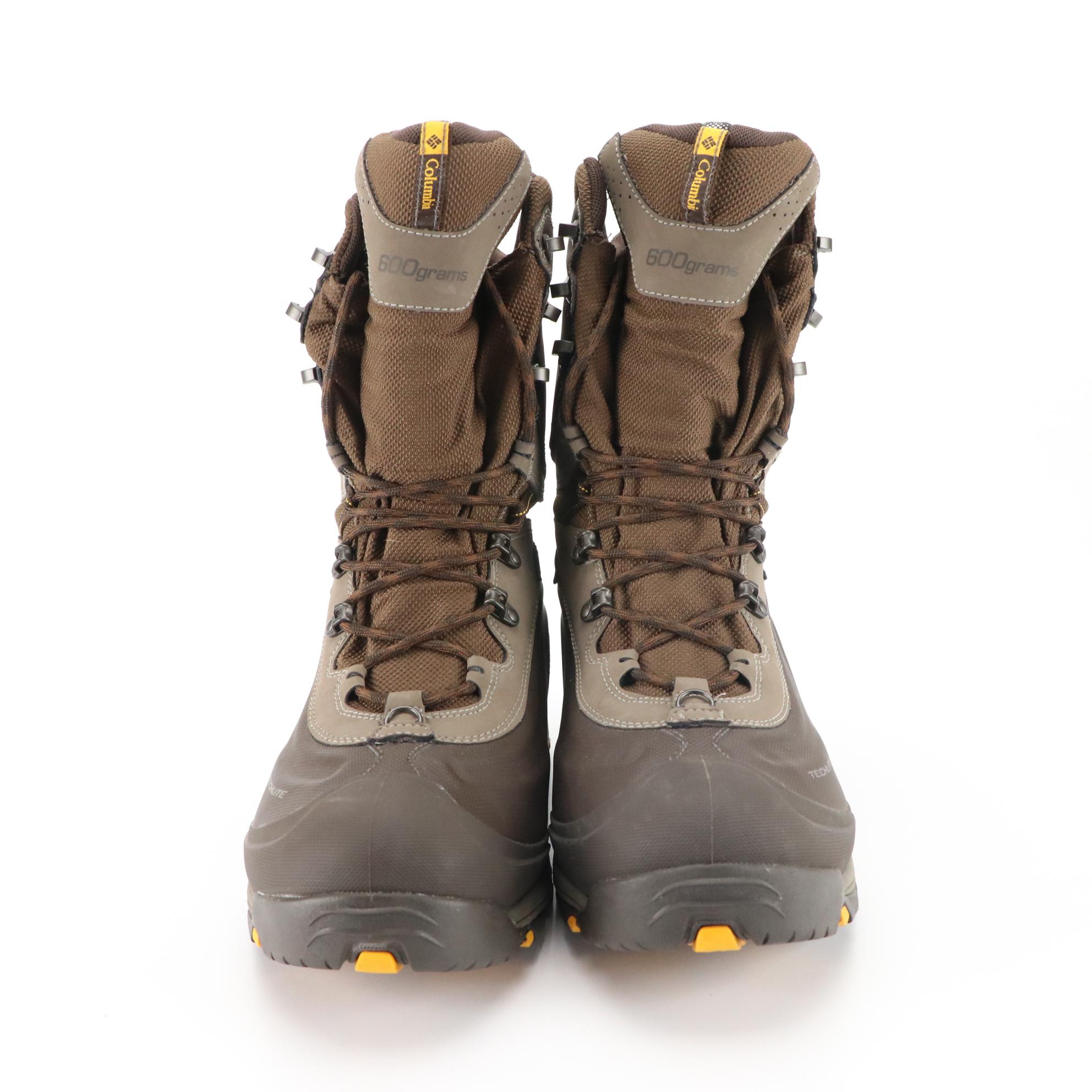 Columbia Techlite & Rocky Camo Boots with Battery Heated/Fleece Socks & More