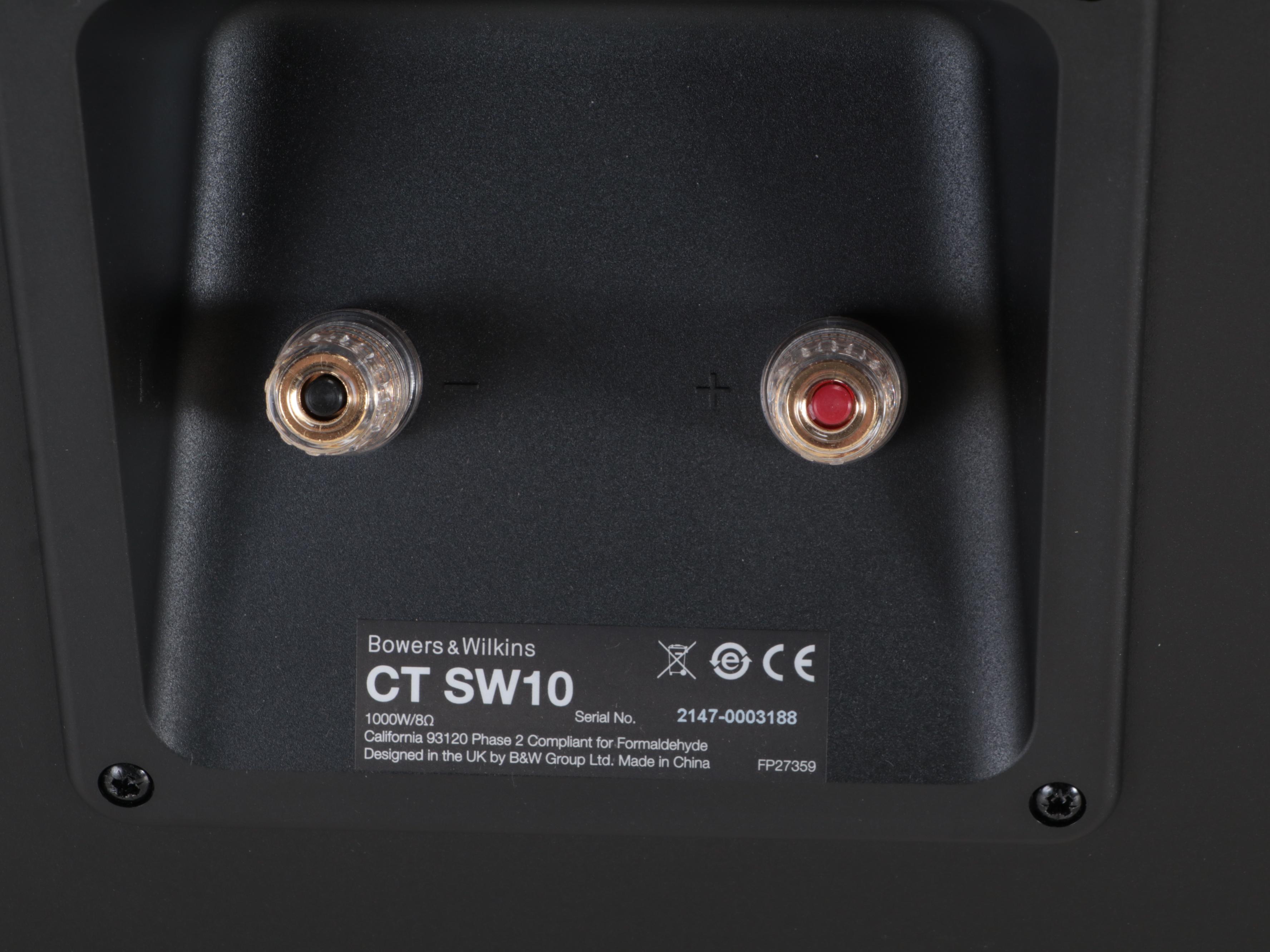 Paradigm Arc Microphone, Bowers & Wilkins Center Channel, Loudspeakers and Sub