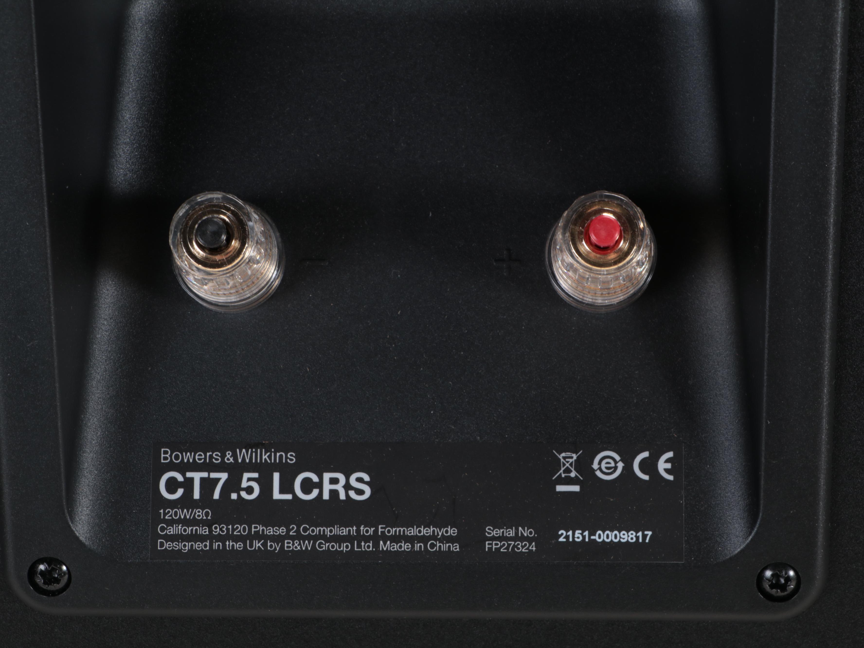 Paradigm Arc Microphone, Bowers & Wilkins Center Channel, Loudspeakers and Sub