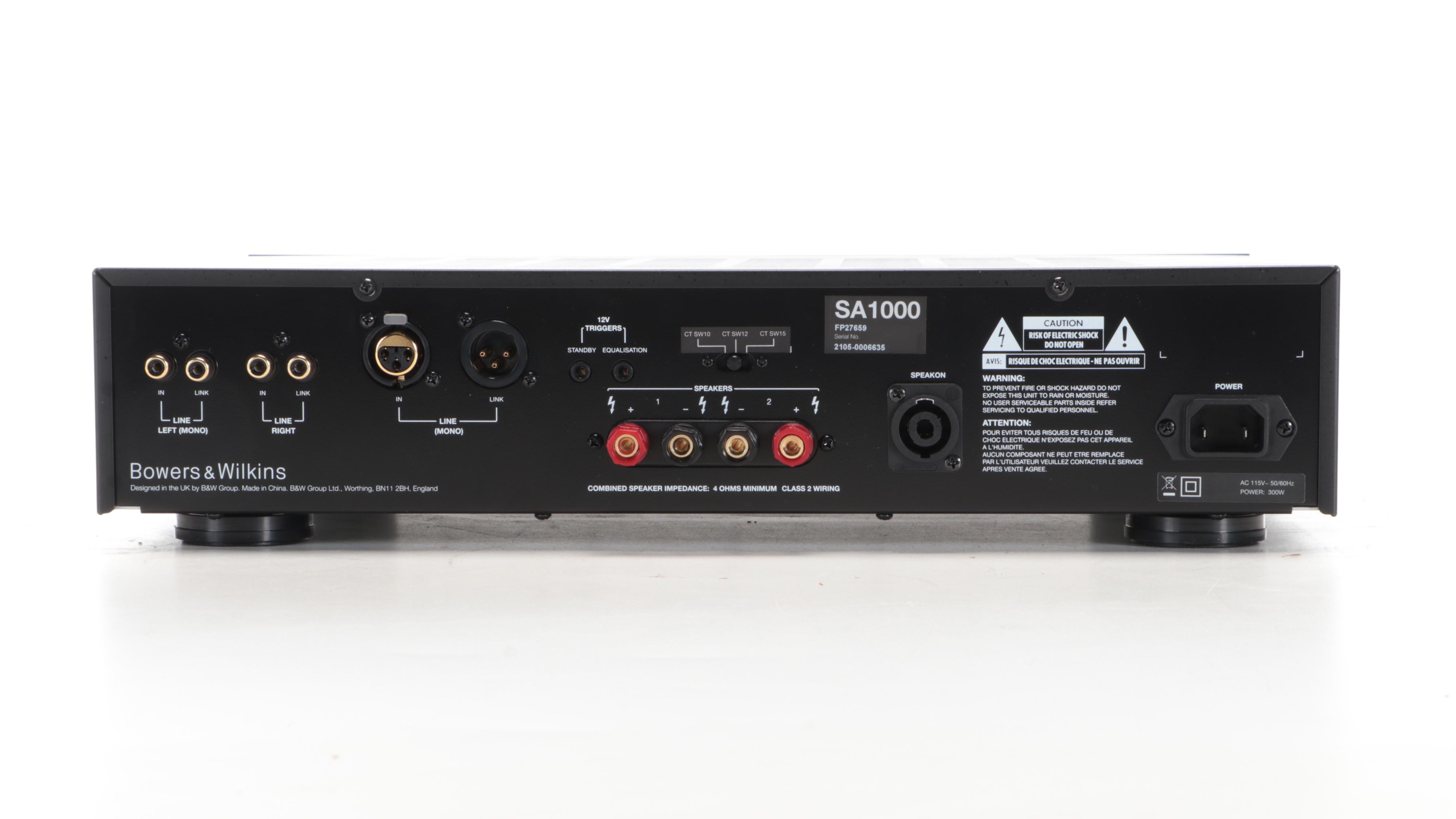 Paradigm Arc Microphone, Bowers & Wilkins Center Channel, Loudspeakers and Sub