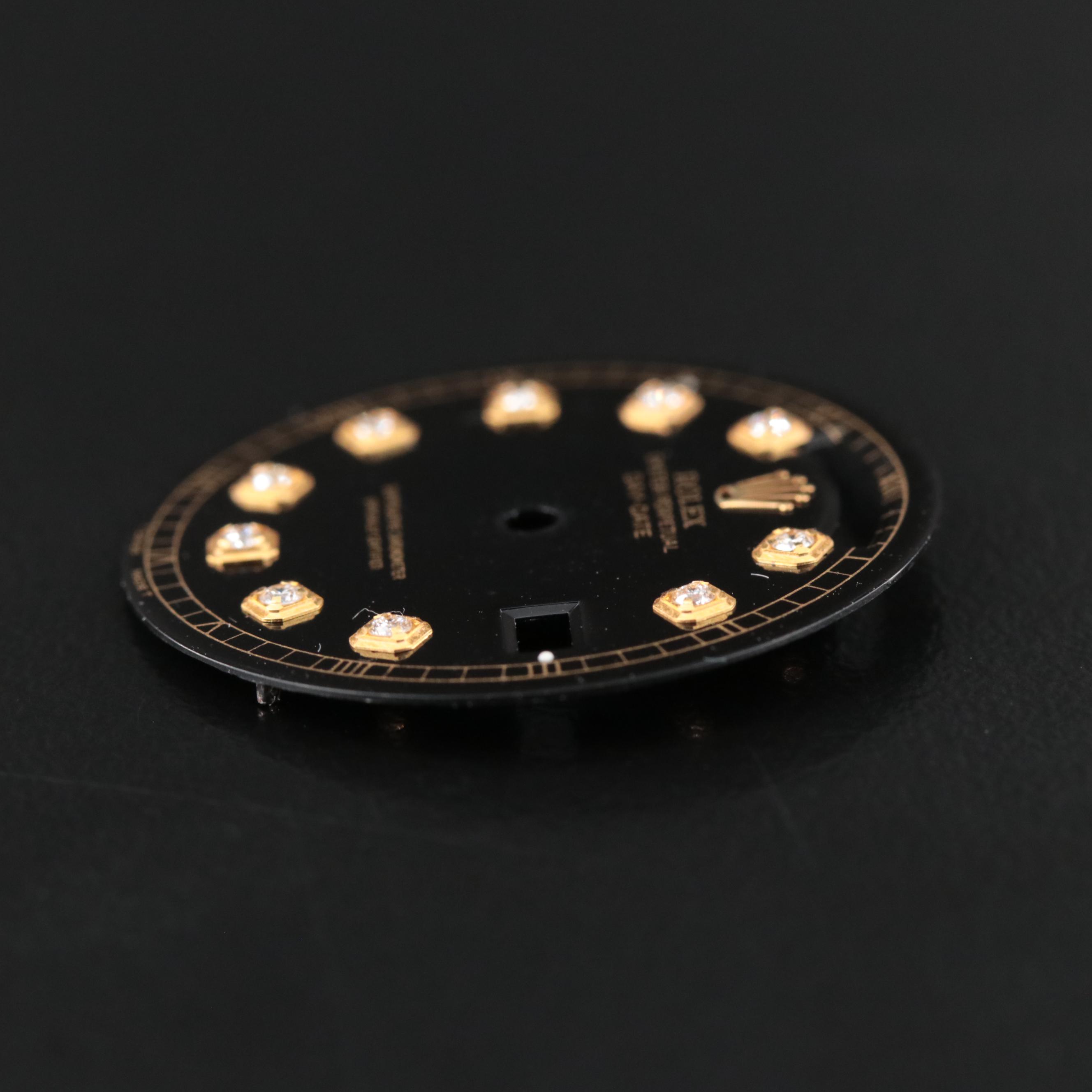 Rolex Aftermarket Day-Date Diamond Watch Dial