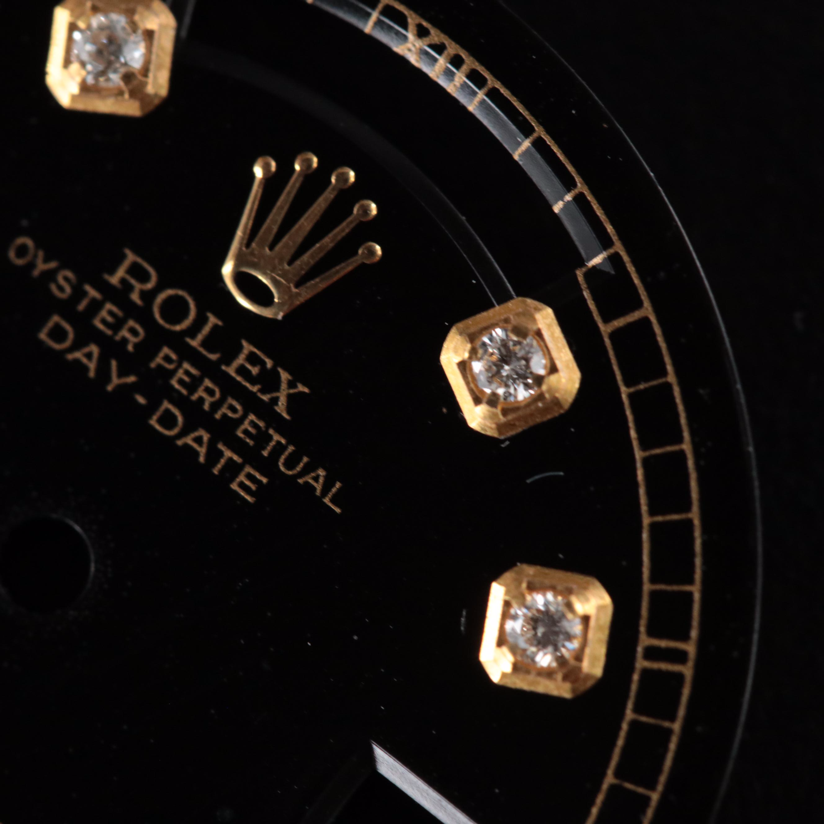 Rolex Aftermarket Day-Date Diamond Watch Dial