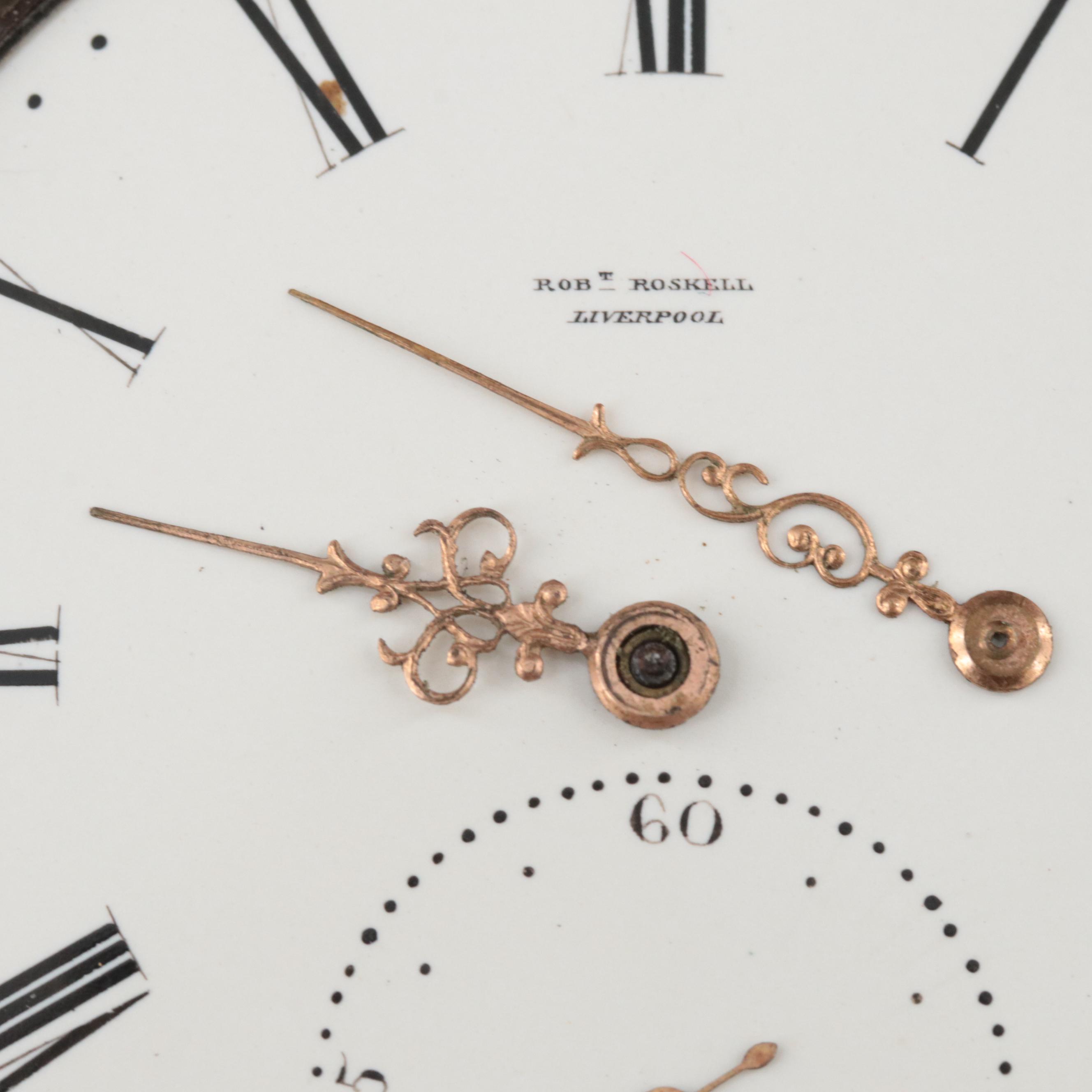 Antique 800 Silver English Pocket Watch