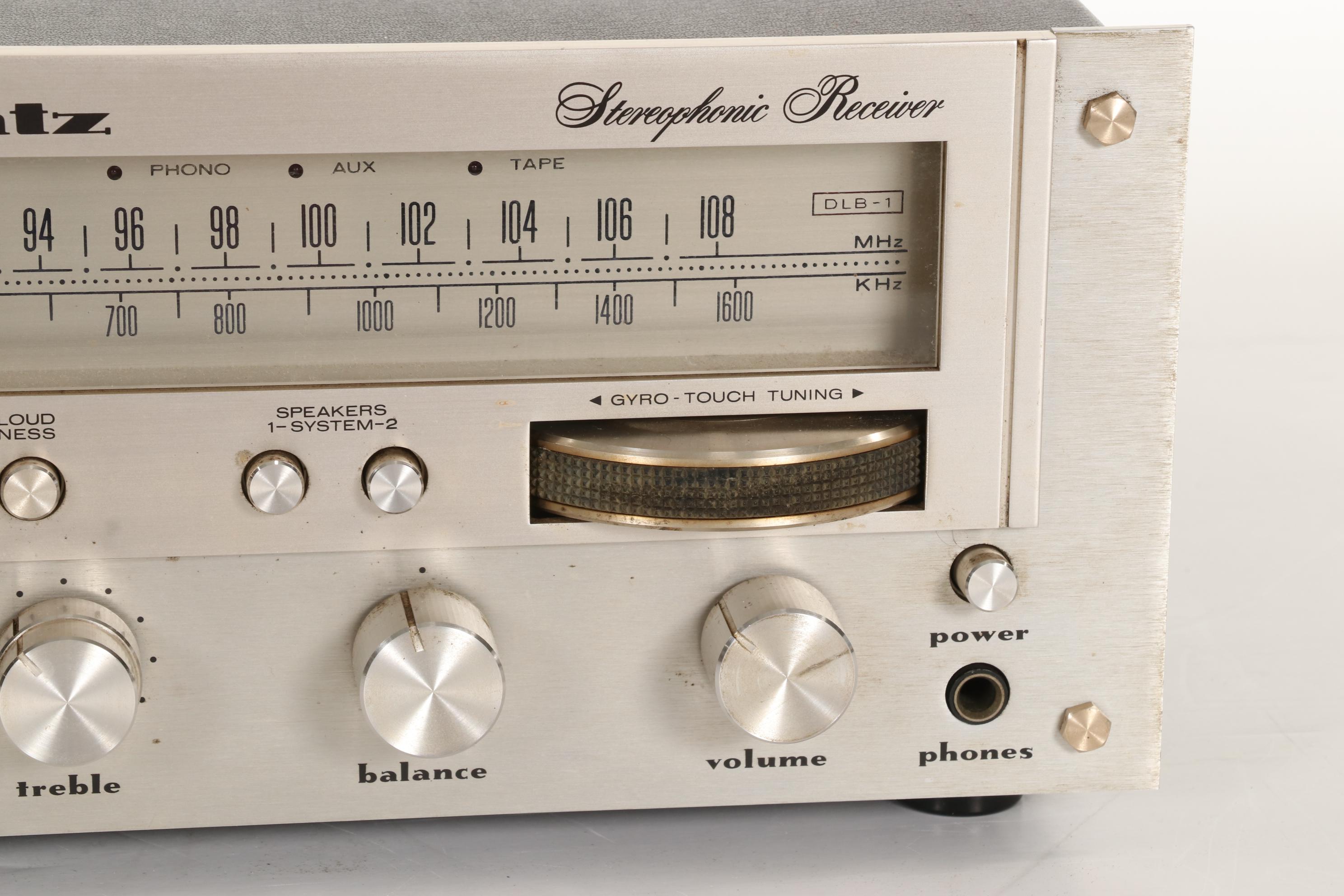 Marantz Model 2252B Stereophonic Receiver, 1977-1979