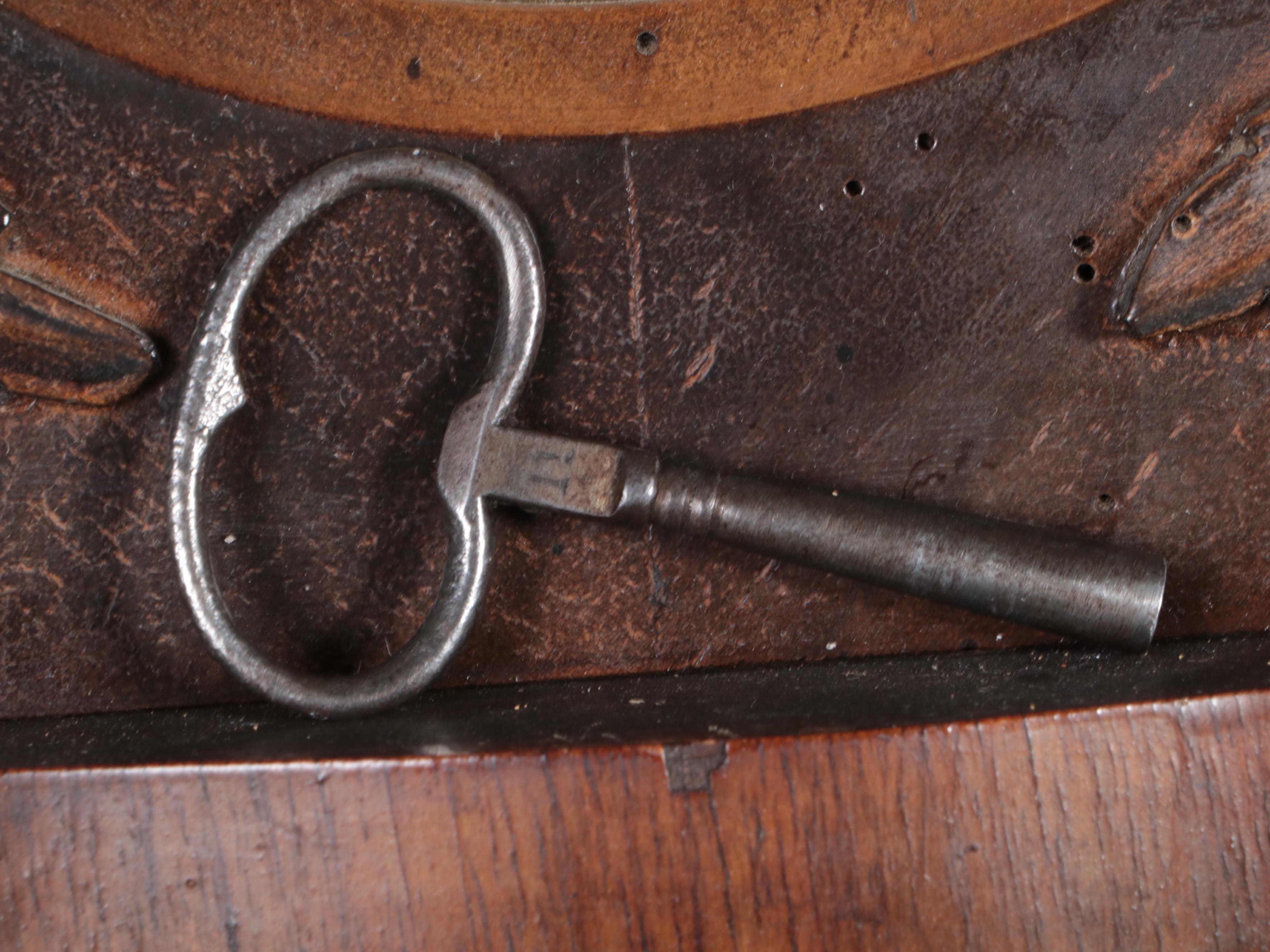 German Style Walnut Wall Clock