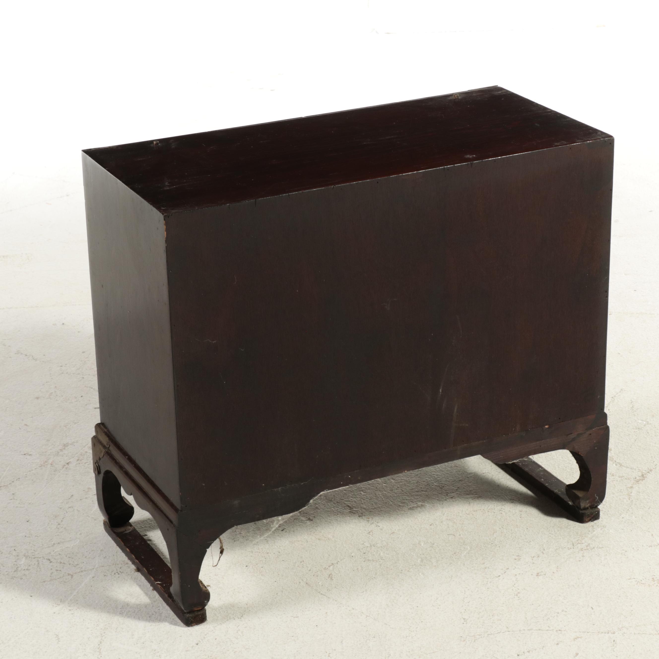 Chinese Elm and Fir Brass-Mounted Cabinet