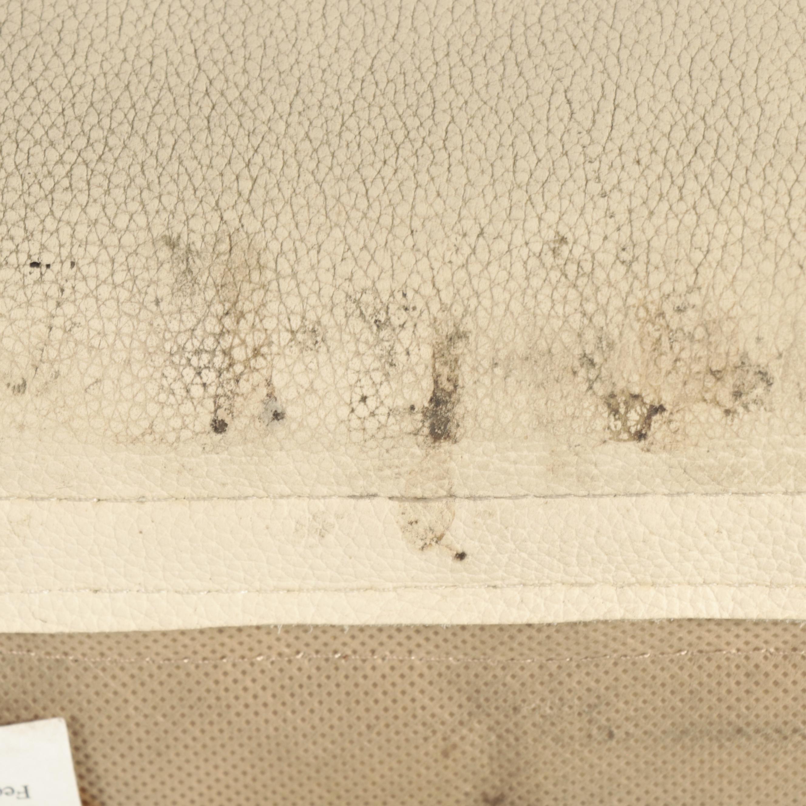 Arper S.P.A. Italian Modern Leather and Chromed Metal Armchair