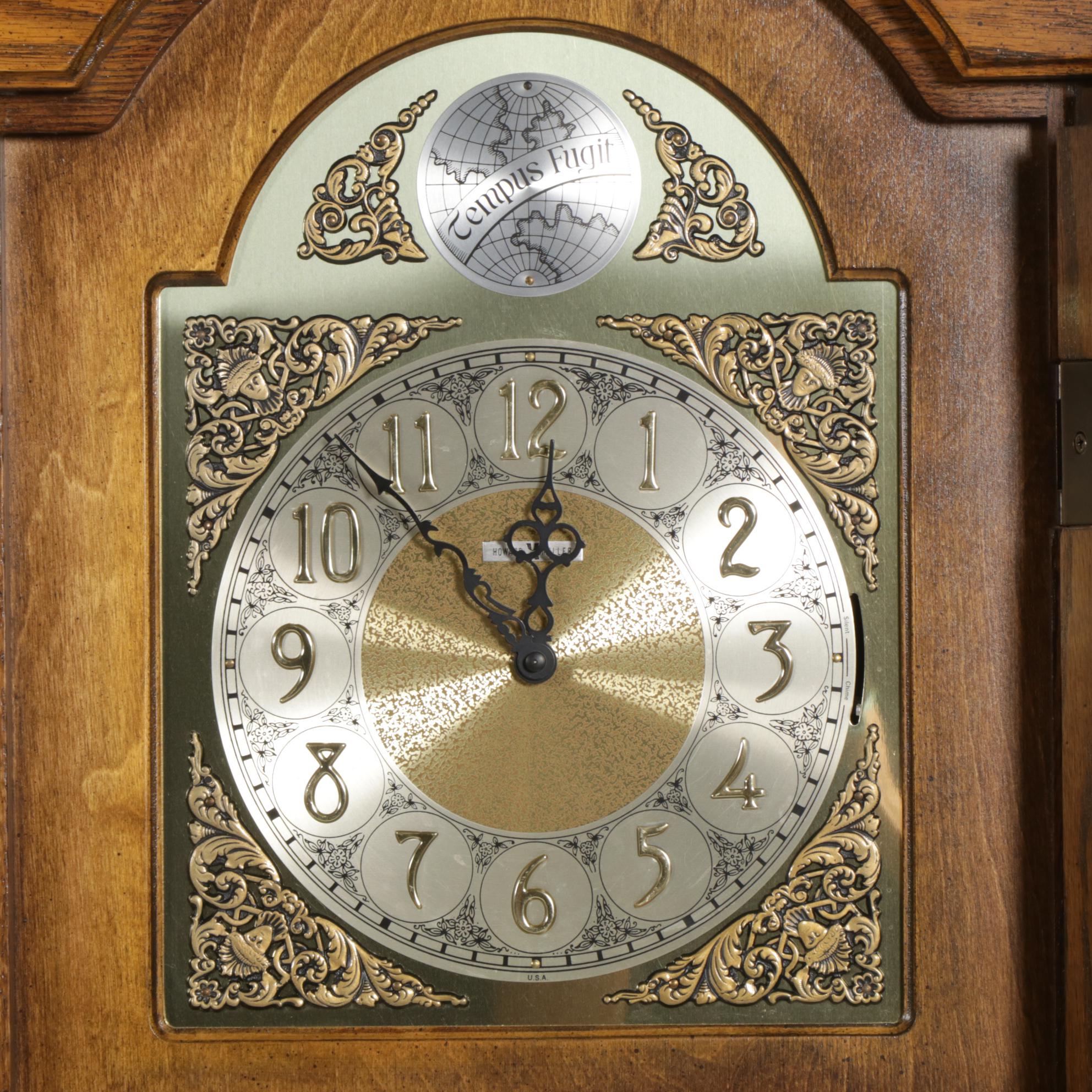 Howard Miller Oak Grandfather Clock