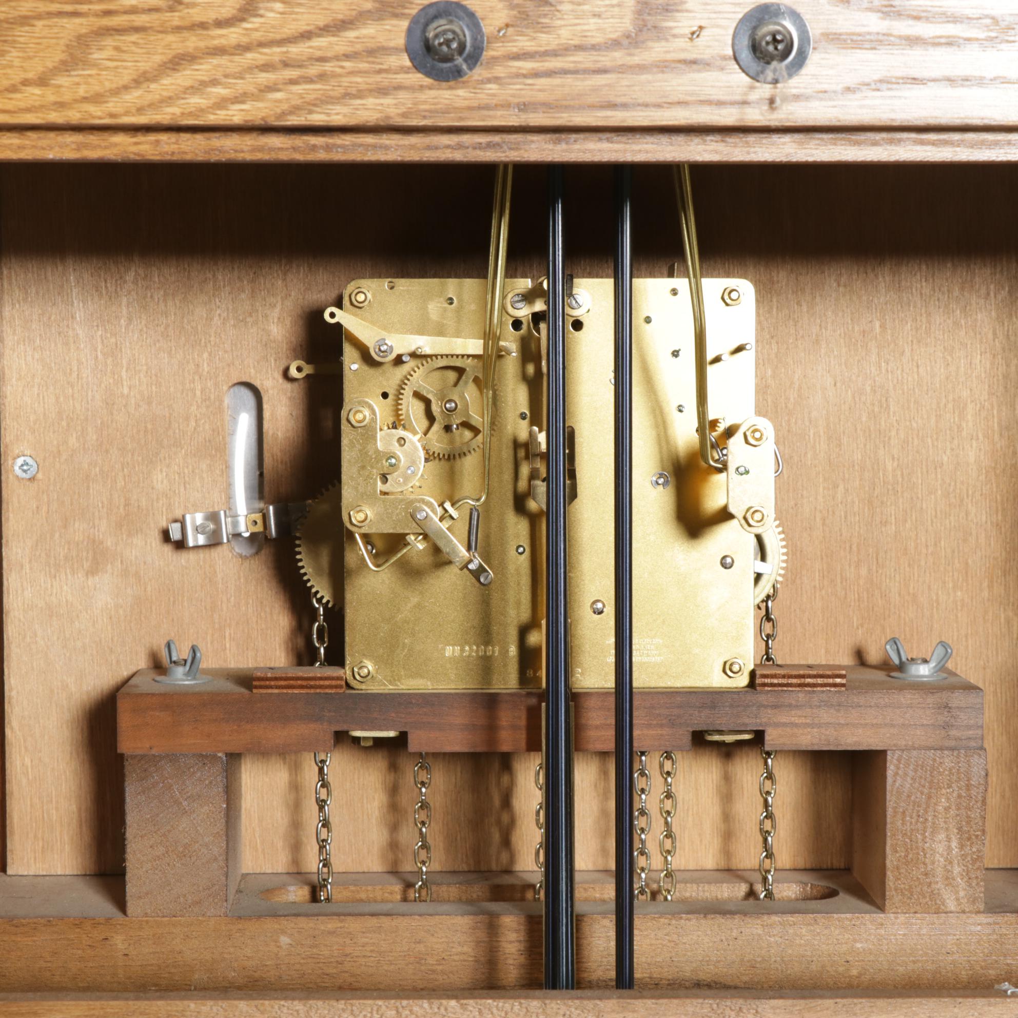 Howard Miller Oak Grandfather Clock