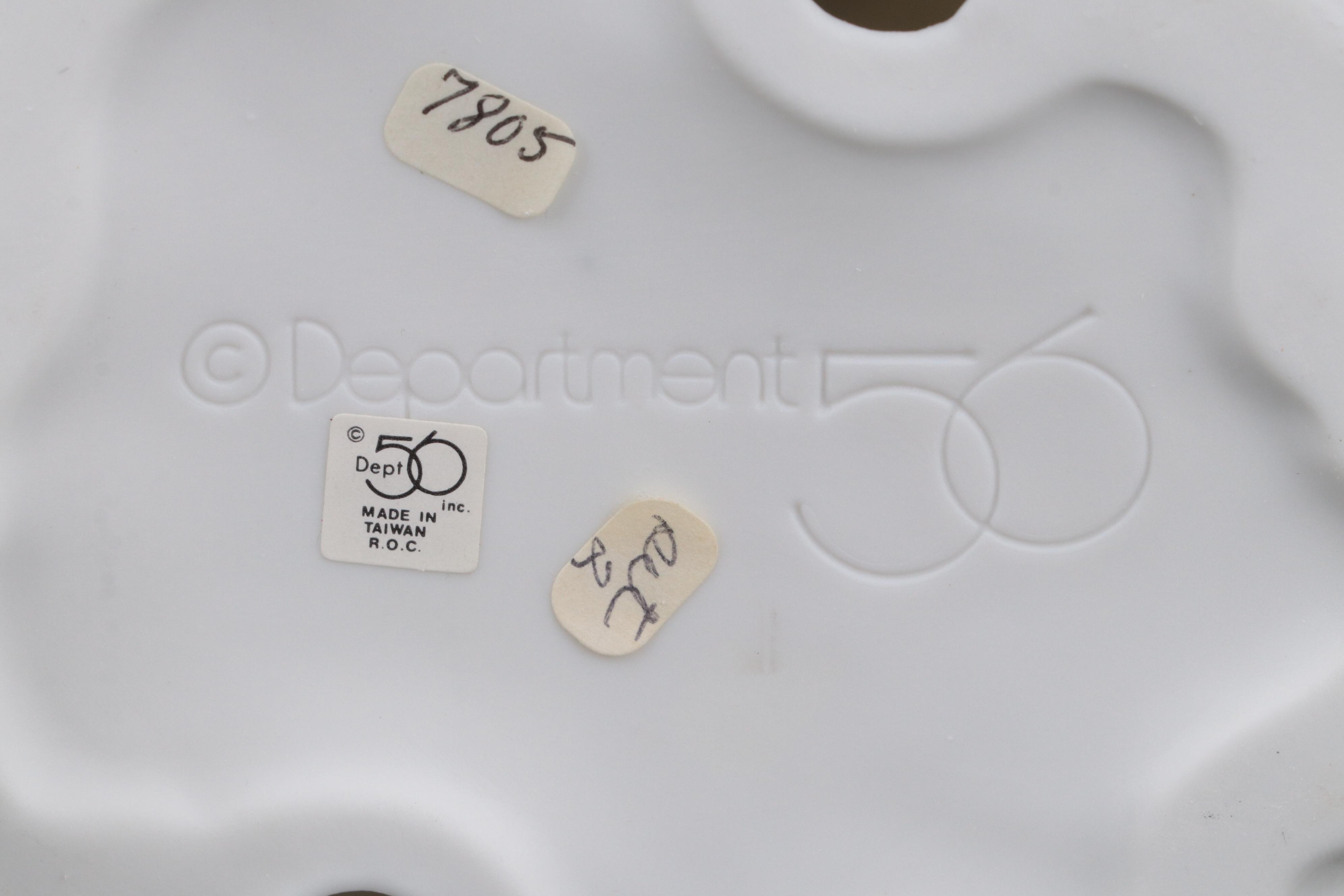 Department 56 Winter Silhouette Porcelain Figurines