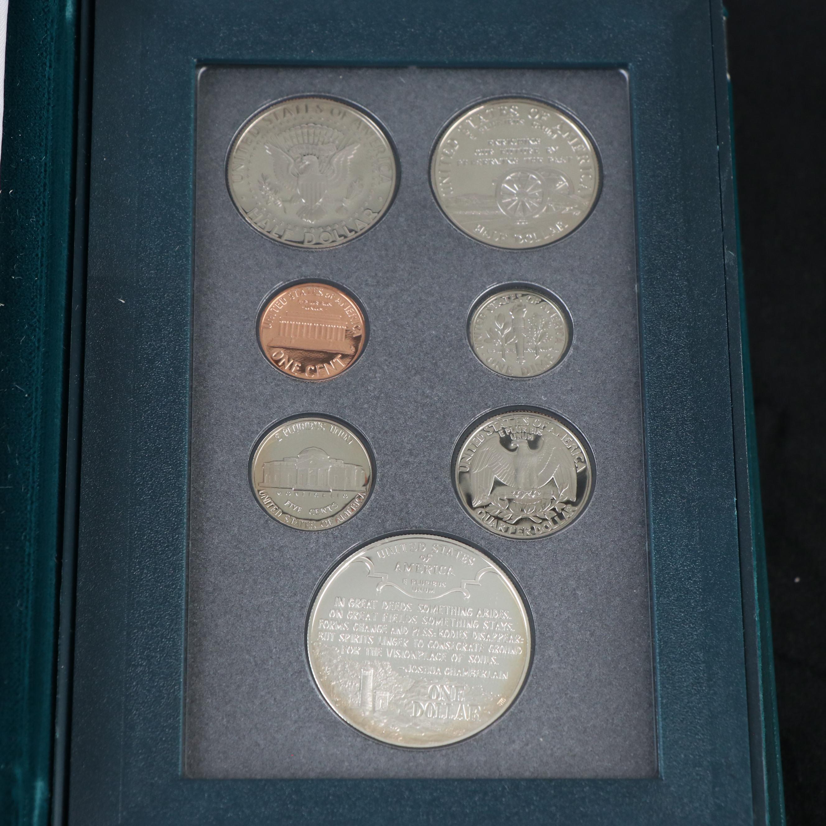 Ten U.S. Mint Prestige Proof Sets