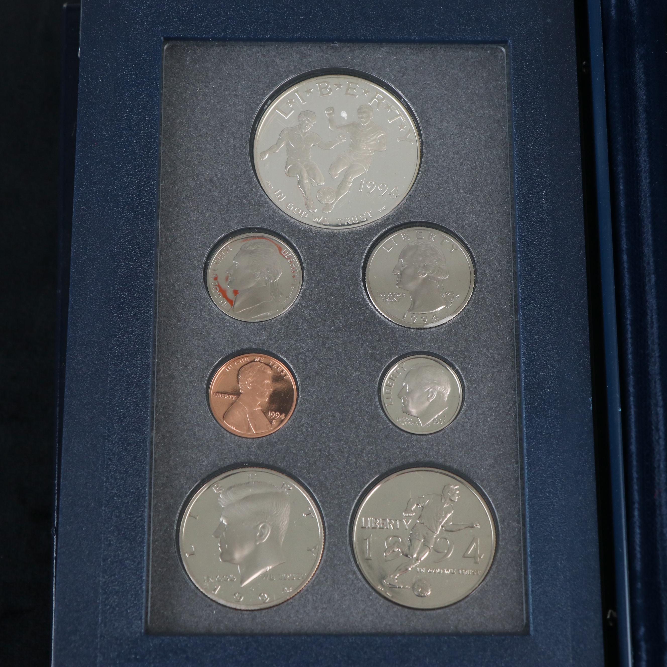 Ten U.S. Mint Prestige Proof Sets