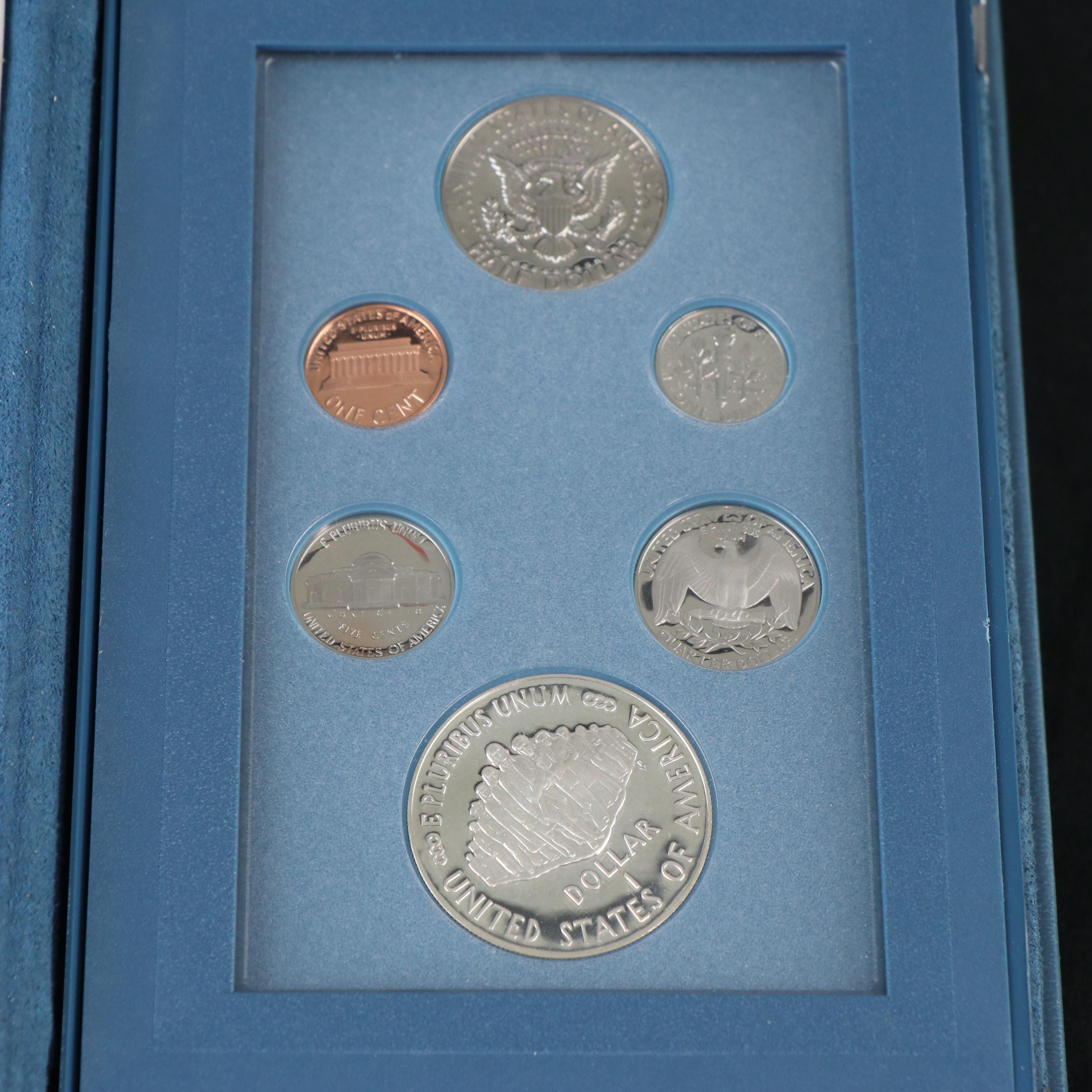 Ten U.S. Mint Prestige Proof Sets