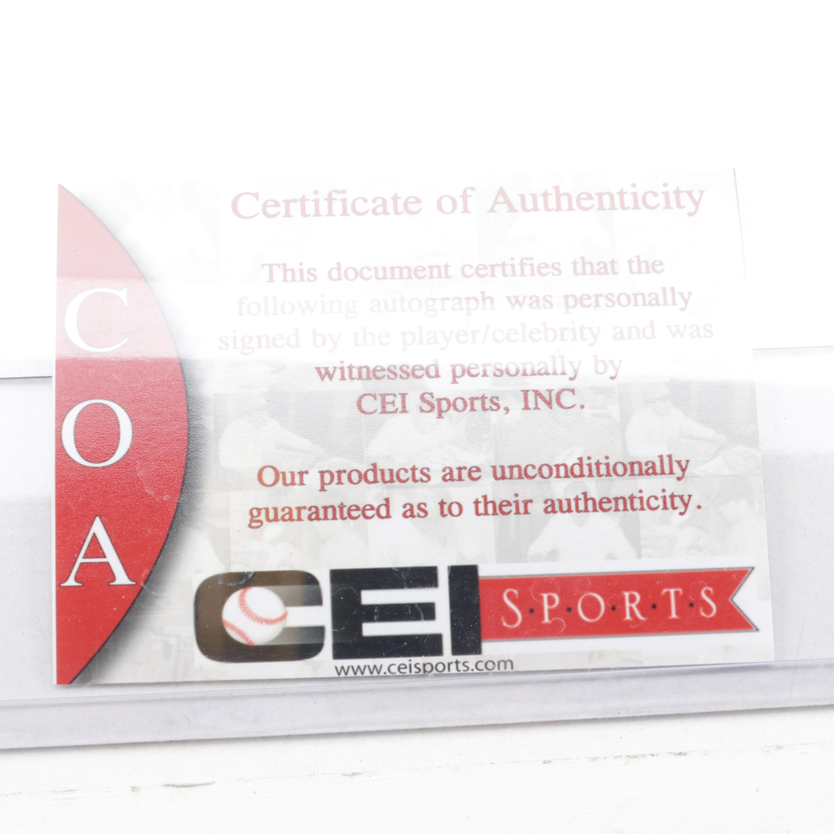 1990 Cincinnati Reds Team Signed World Series Giclée Print