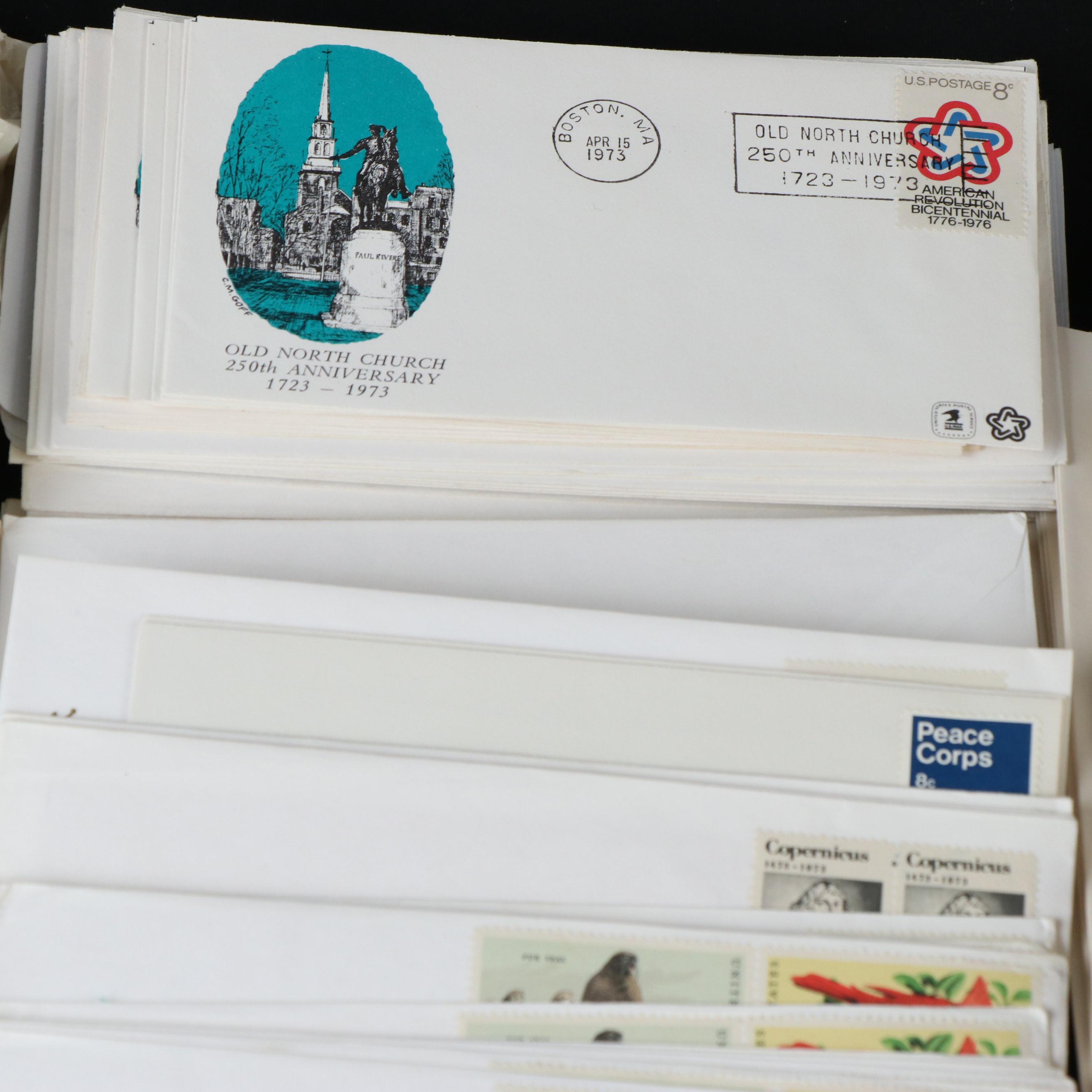 Large Group of Embossed Stamped Envelopes and Postcards