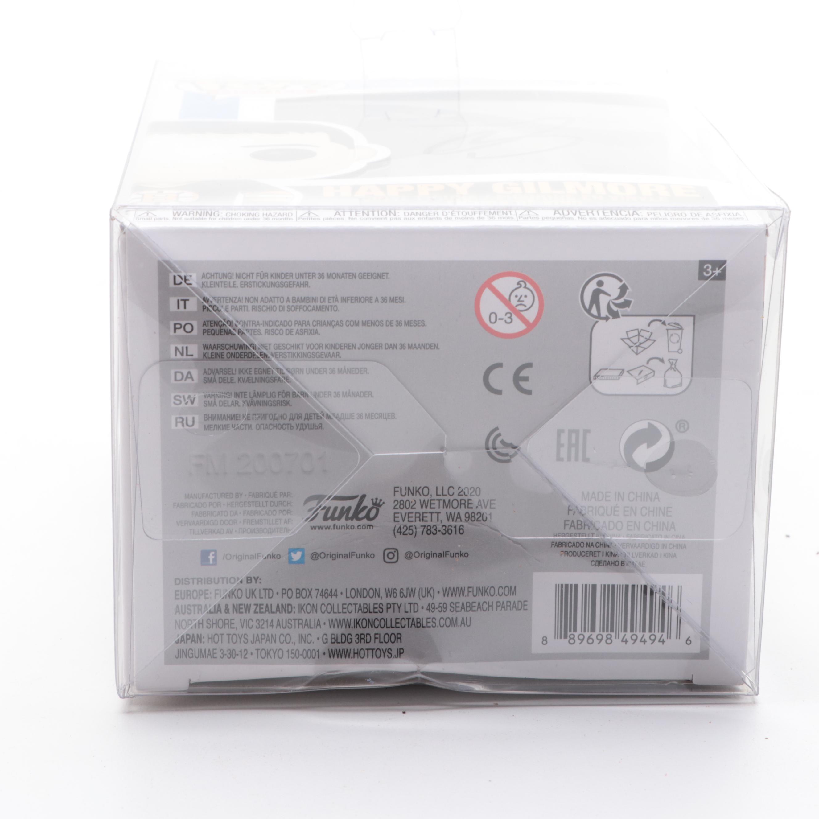 Adam Sandler Signed "Happy Gilmore" Funko Pop! Vinyl Figure