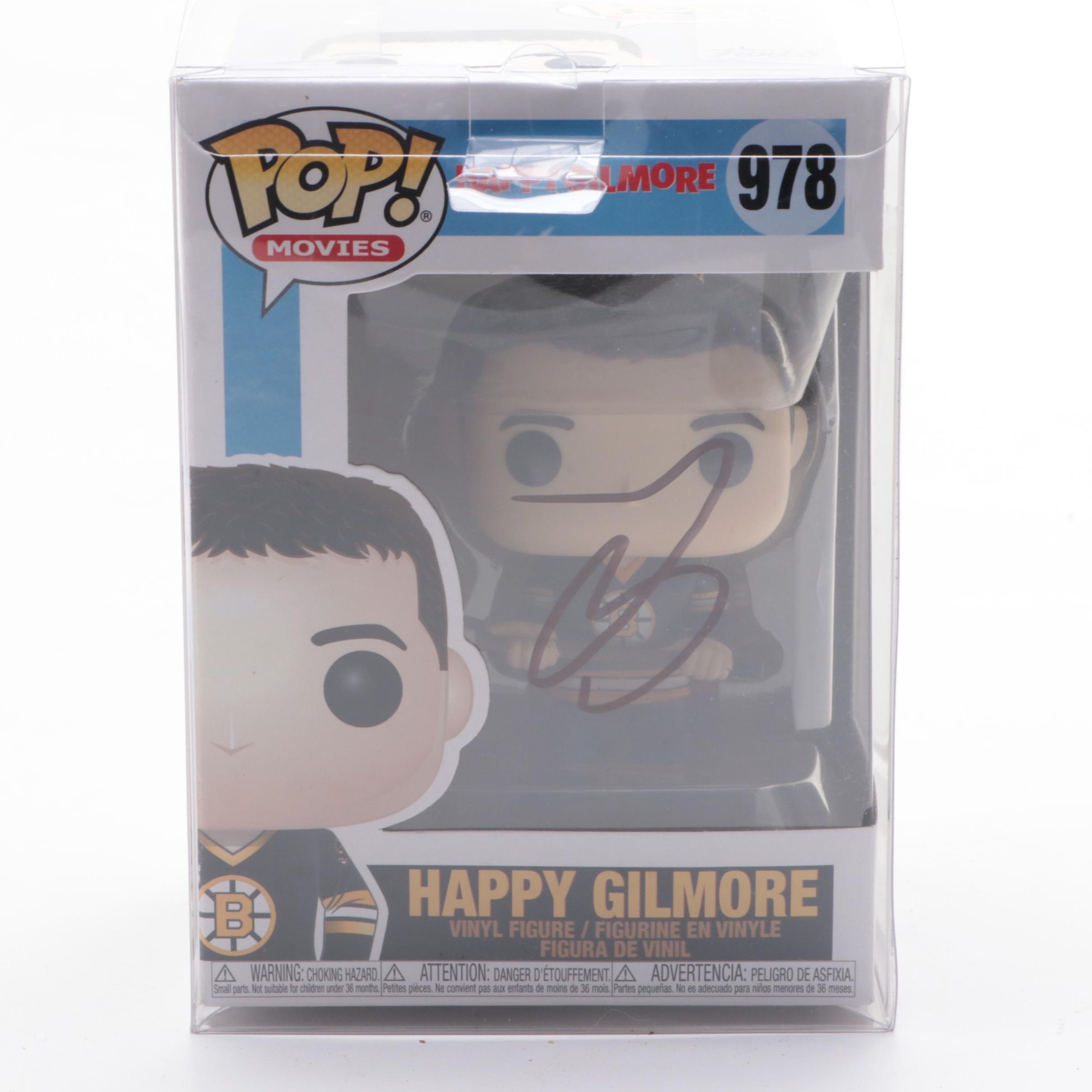 Adam Sandler Signed "Happy Gilmore" Funko Pop! Vinyl Figure