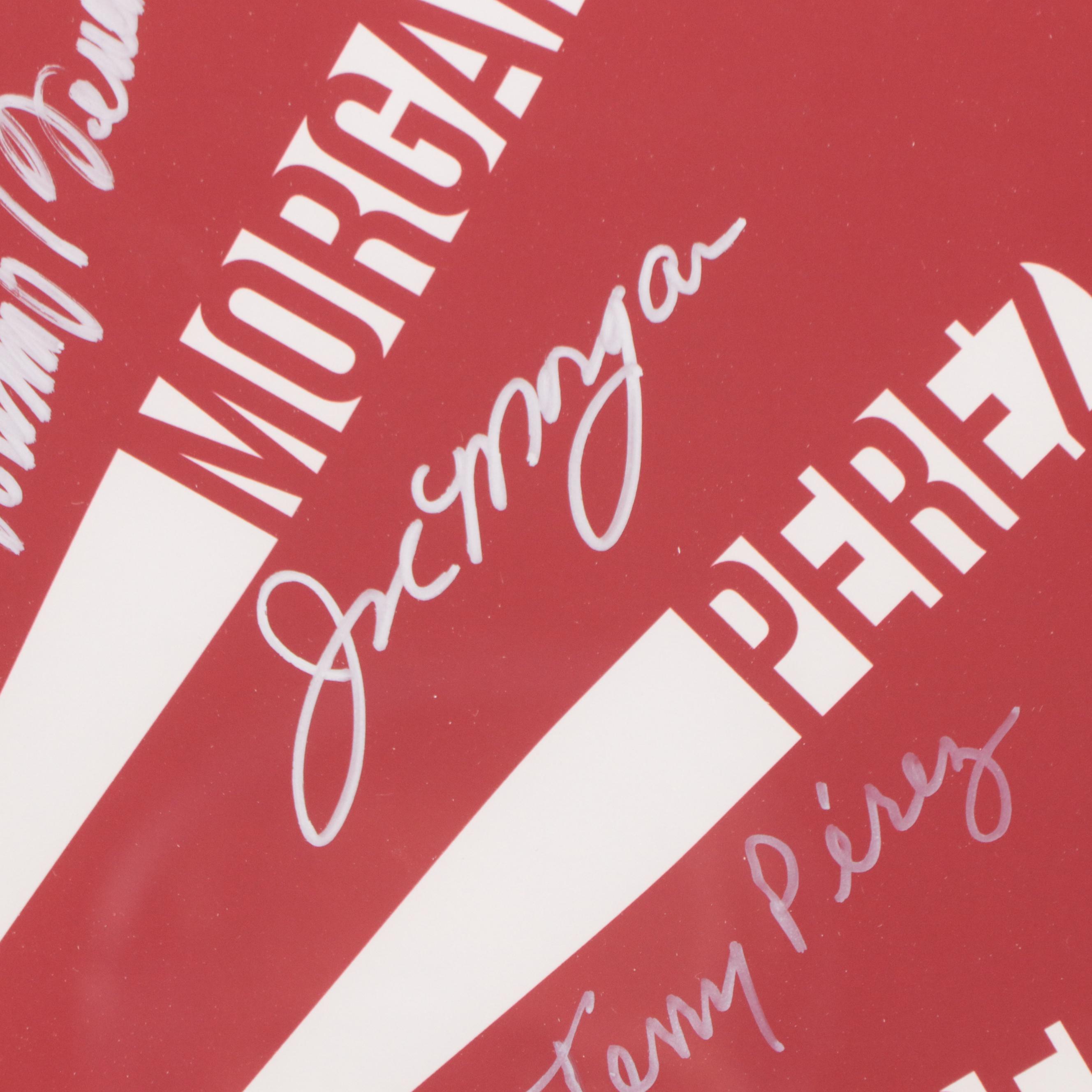 Joe Morgan, Tony Pérez, Pete Rose, and More Signed "The Big Red Machine" Display